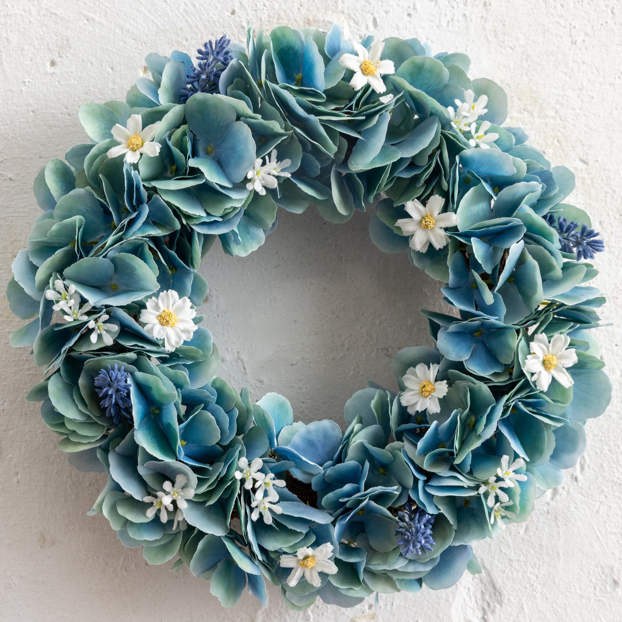 11_水色紫陽花のリース