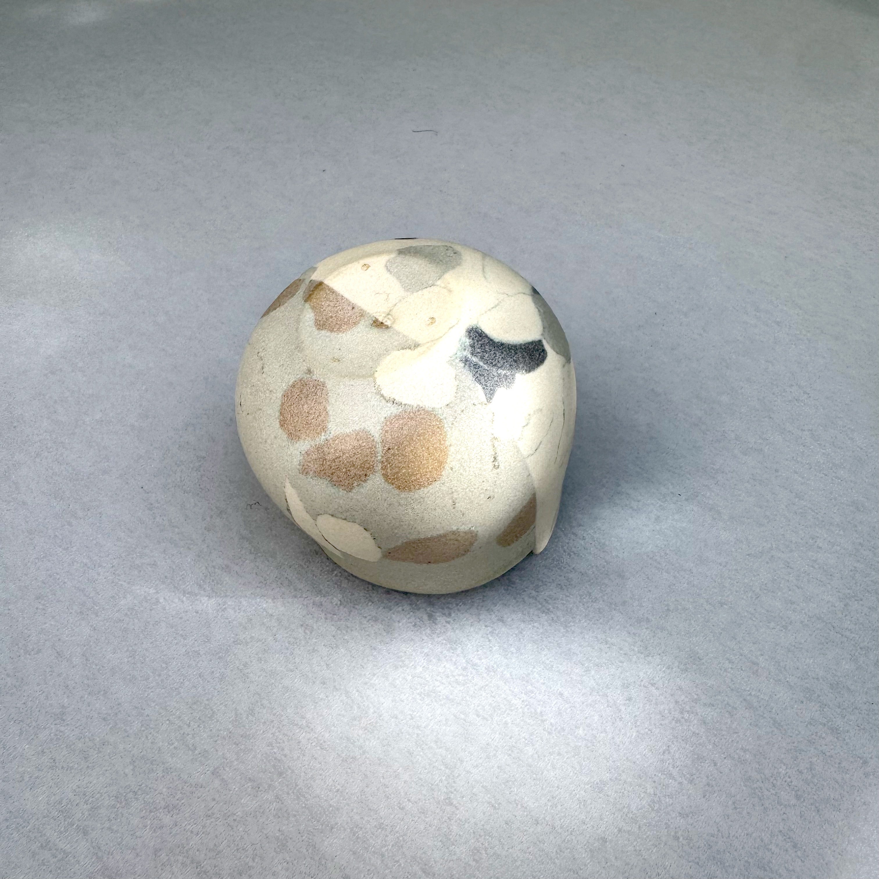 積層モザイク 片身替ぐい呑