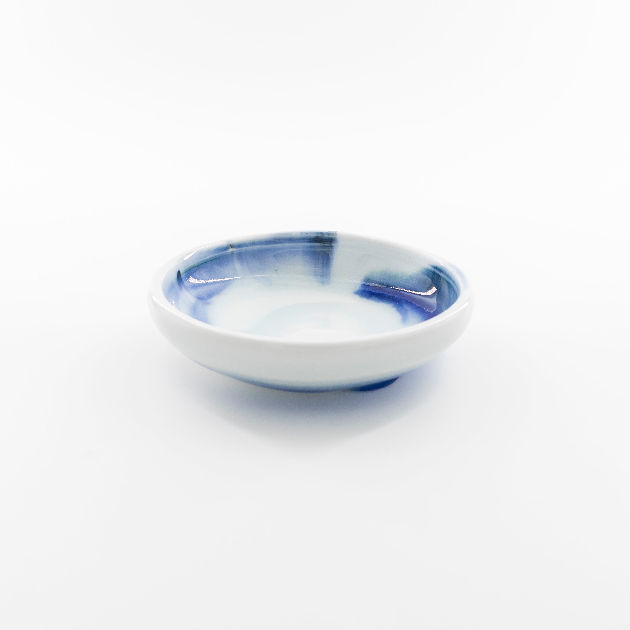 加藤 委作の陶磁器「染付豆皿」