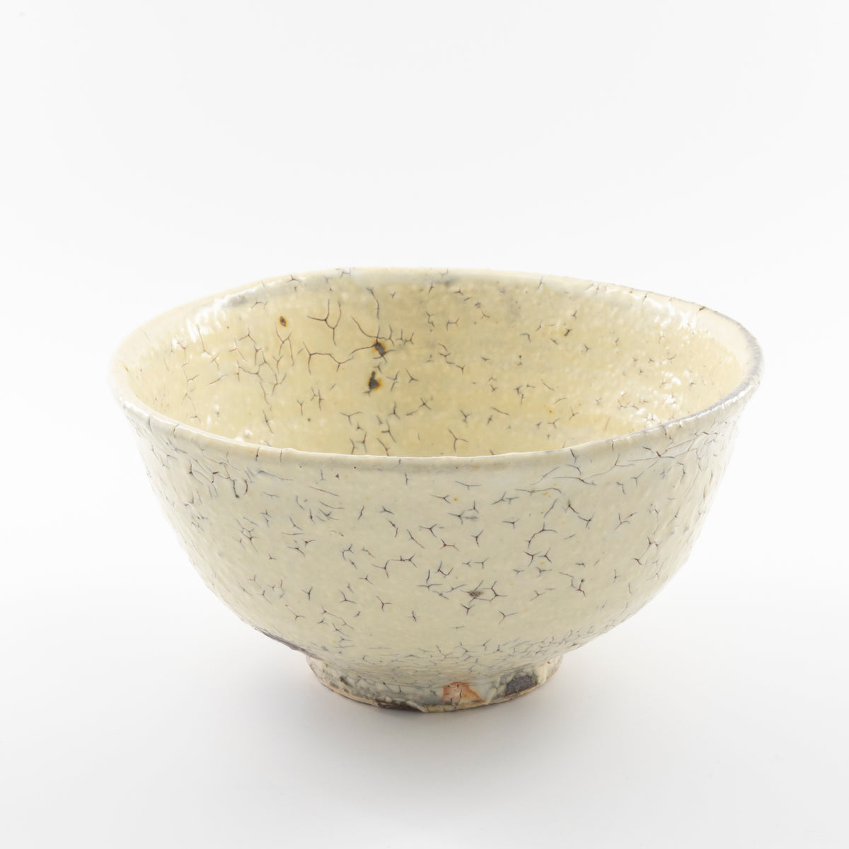 工藤和彦作の陶磁器「白樺ホワイト飯碗」