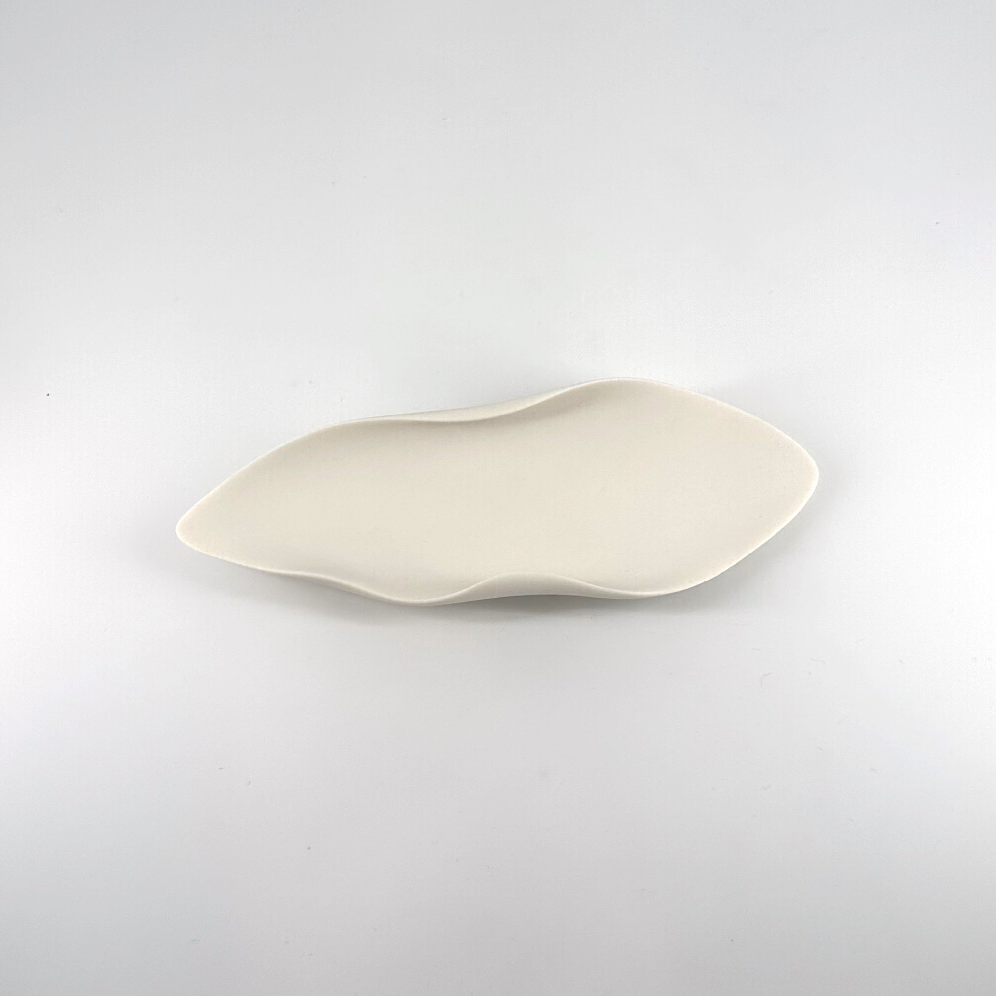 Two-color round plate: Yellow & Green