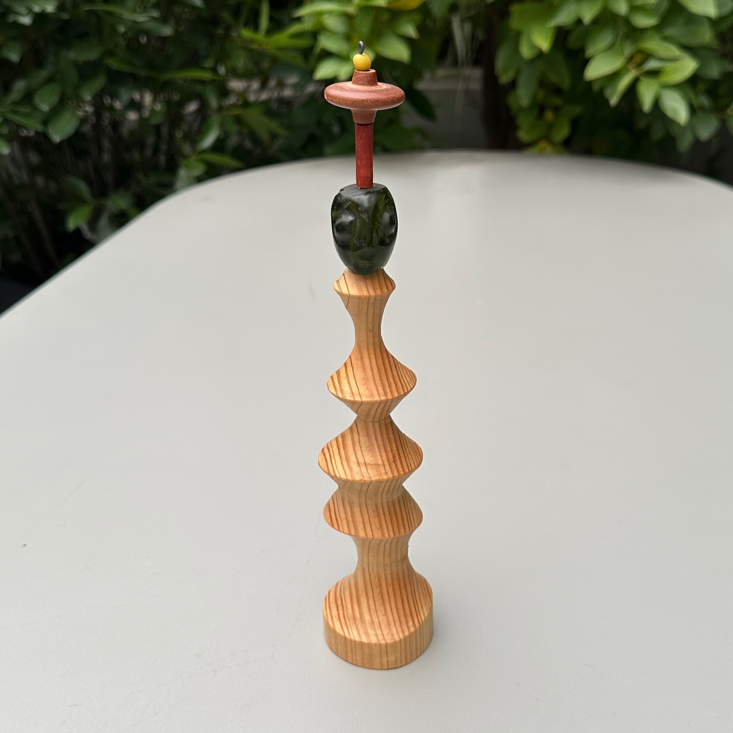 フェイスビーズのオブジェ