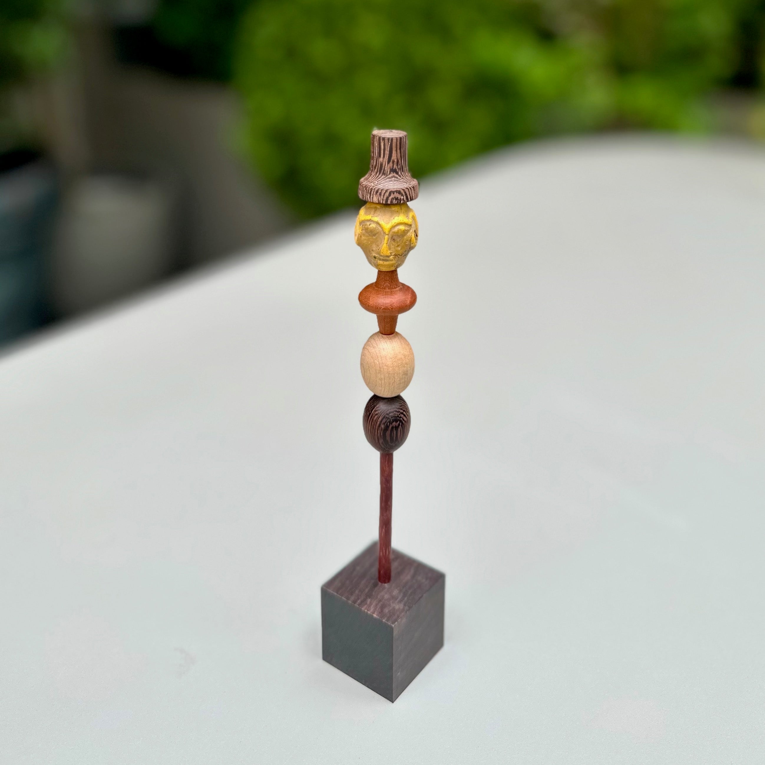 フェイスビーズのオブジェ