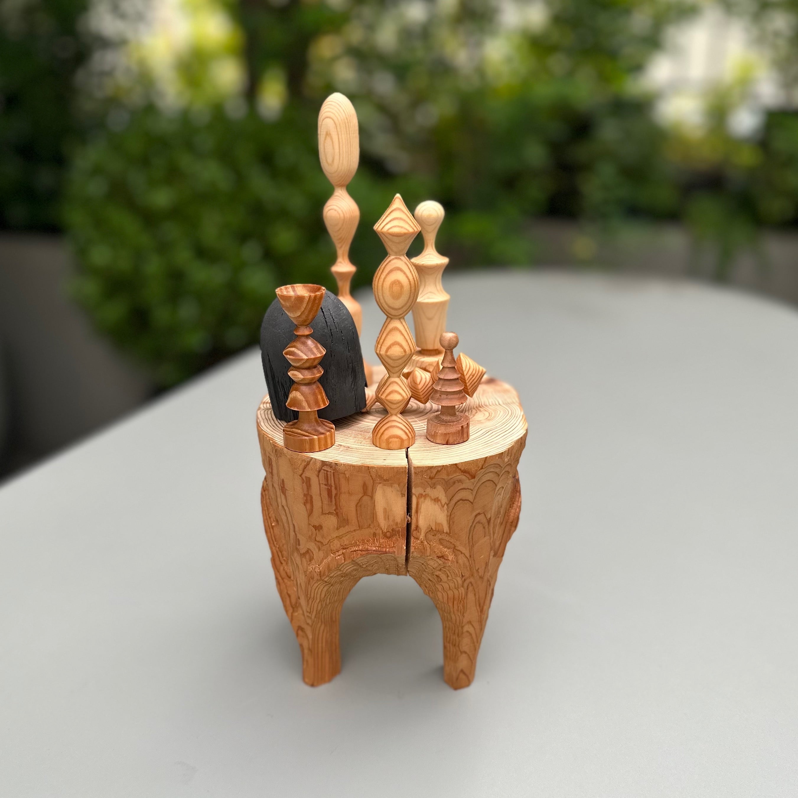 台の上の小さな世界