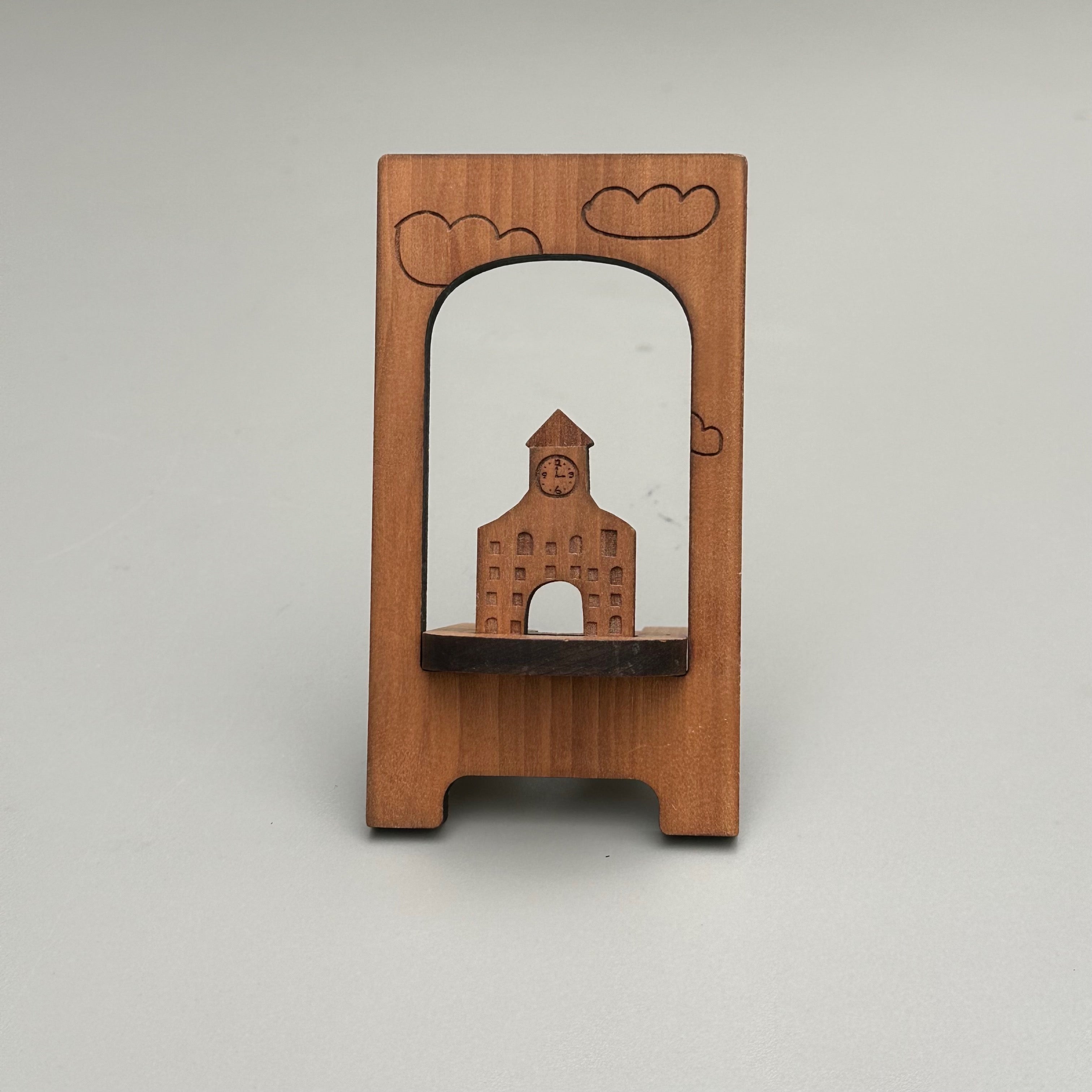 スマホスタンド_学校