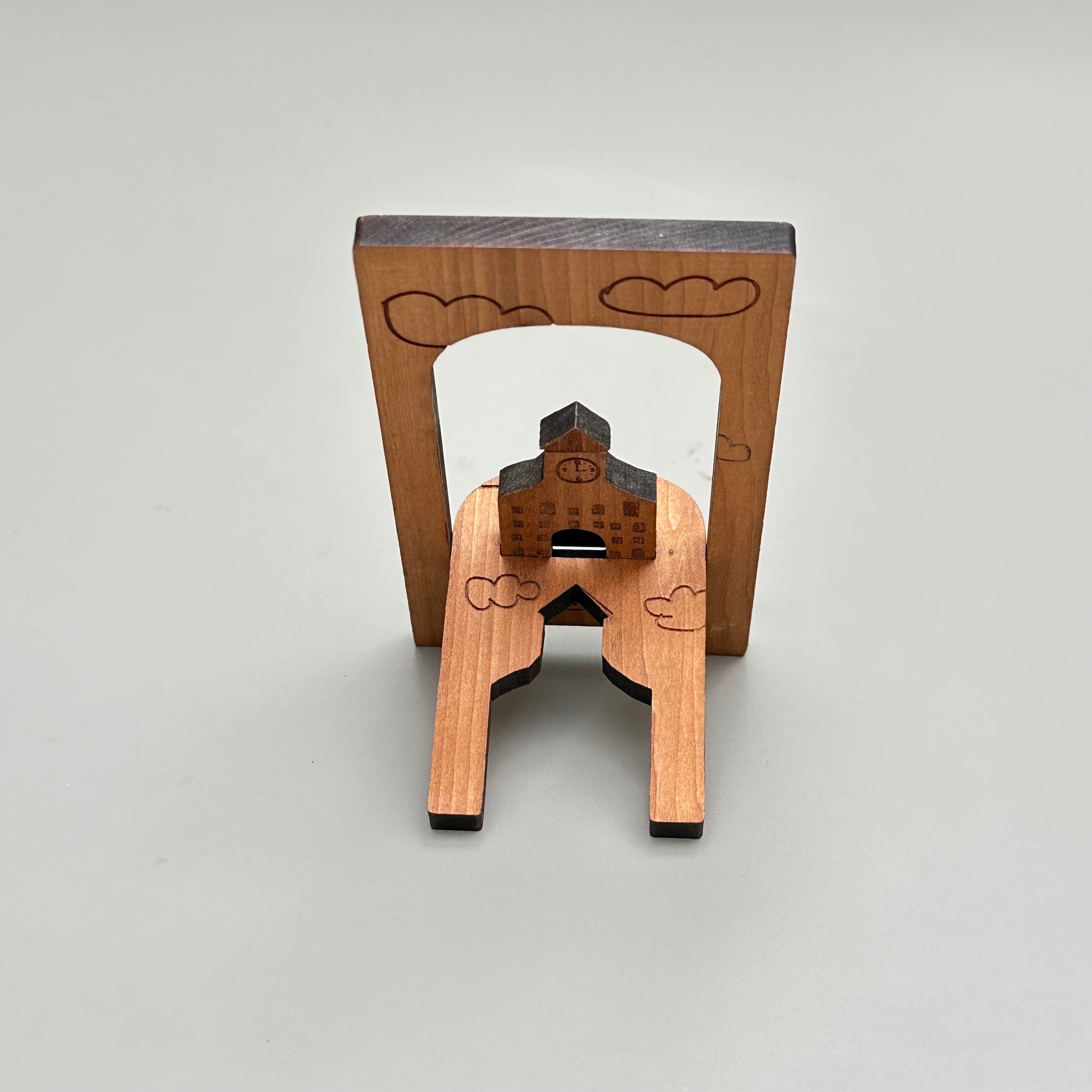 スマホスタンド_学校