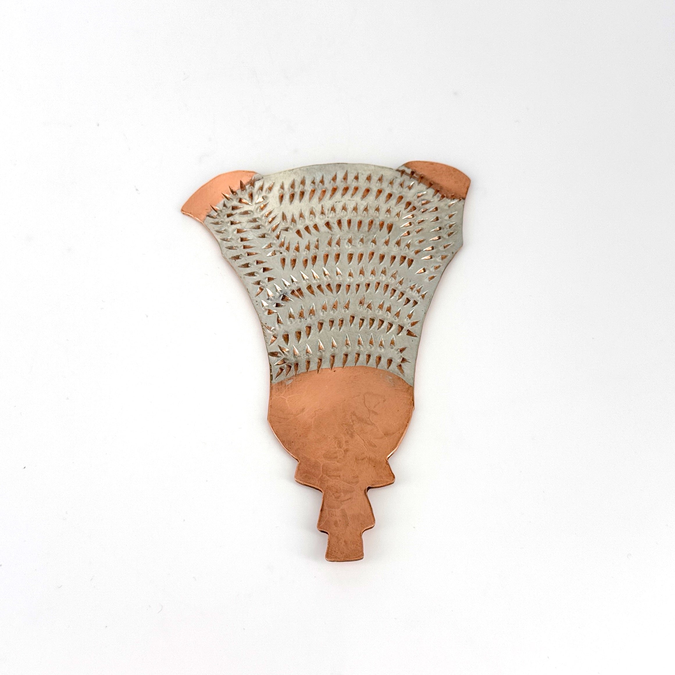 Shakishaki-kun (copper and tin)