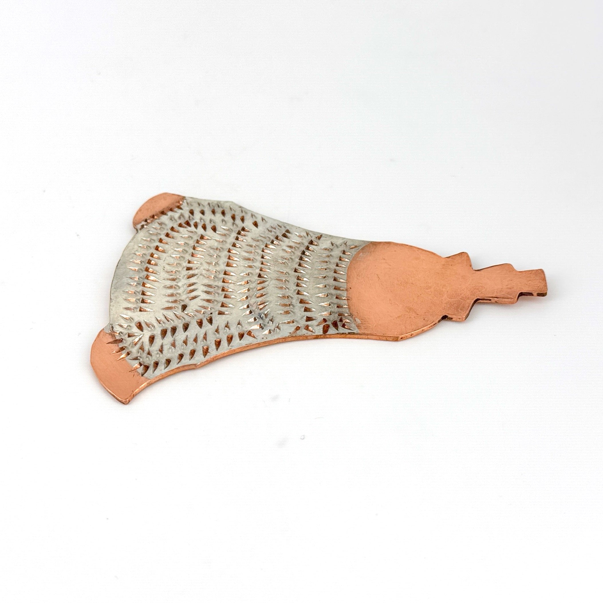 Shakishaki-kun (copper and tin)