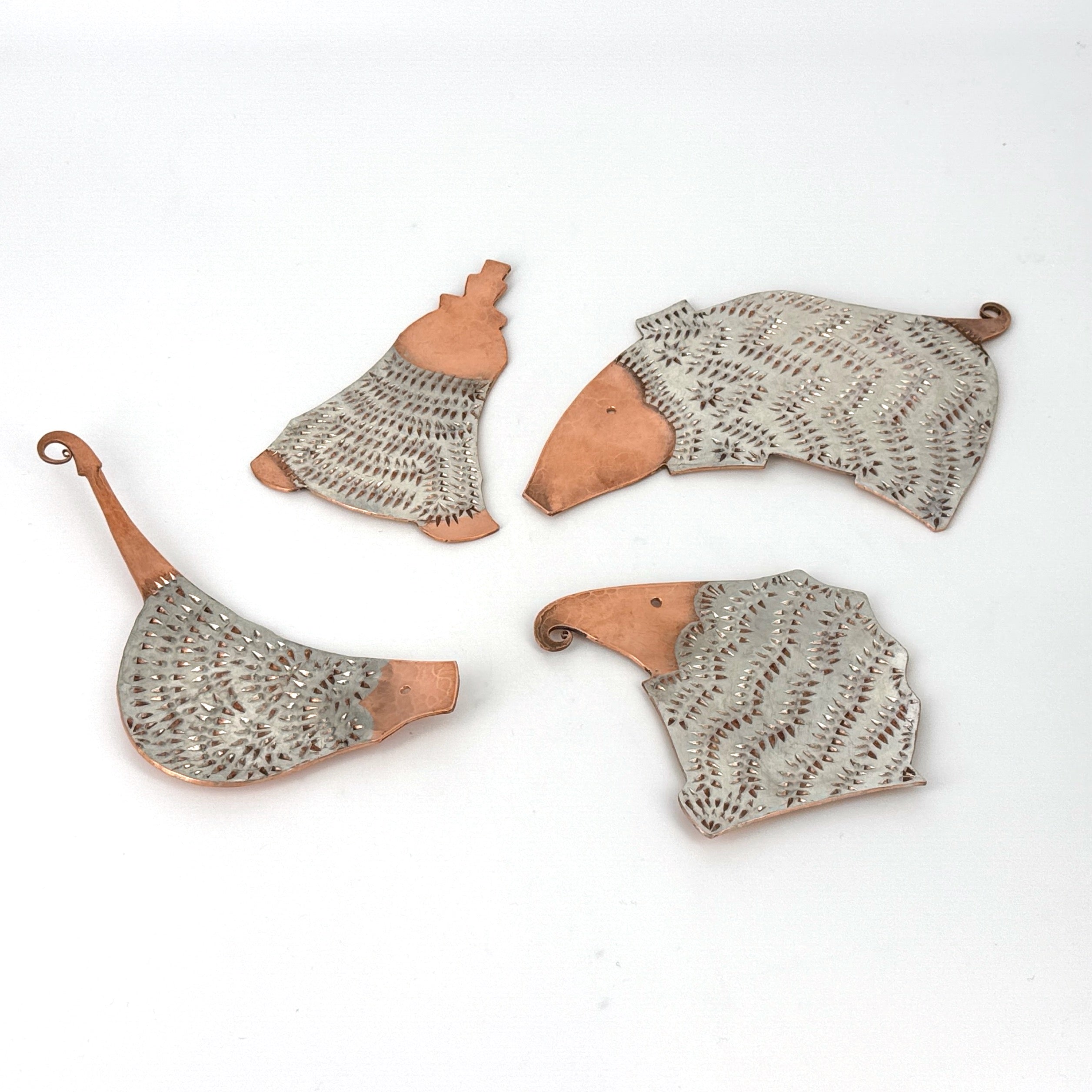 Living creatures (copper and tin)