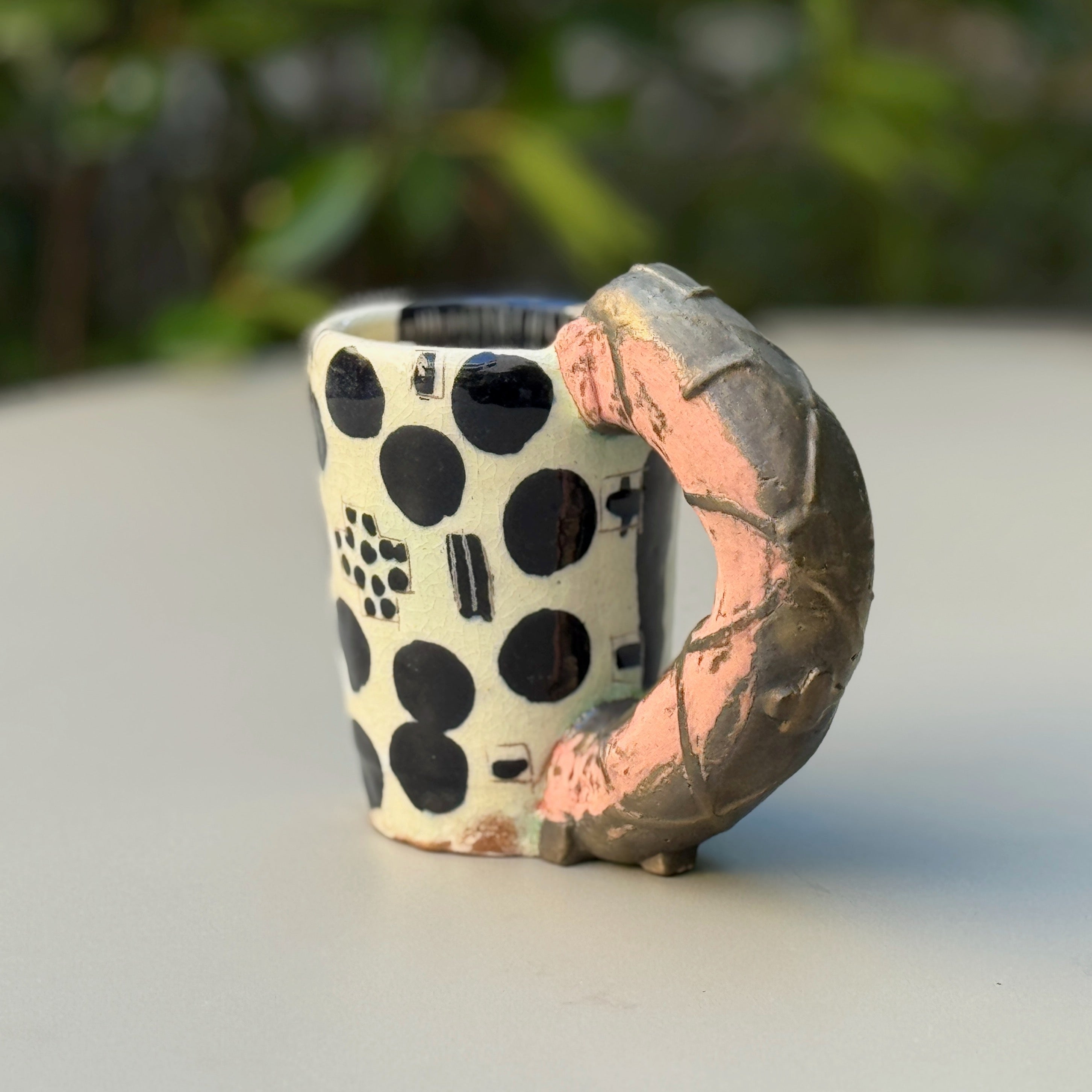 色メタふとうでマグ ピンク