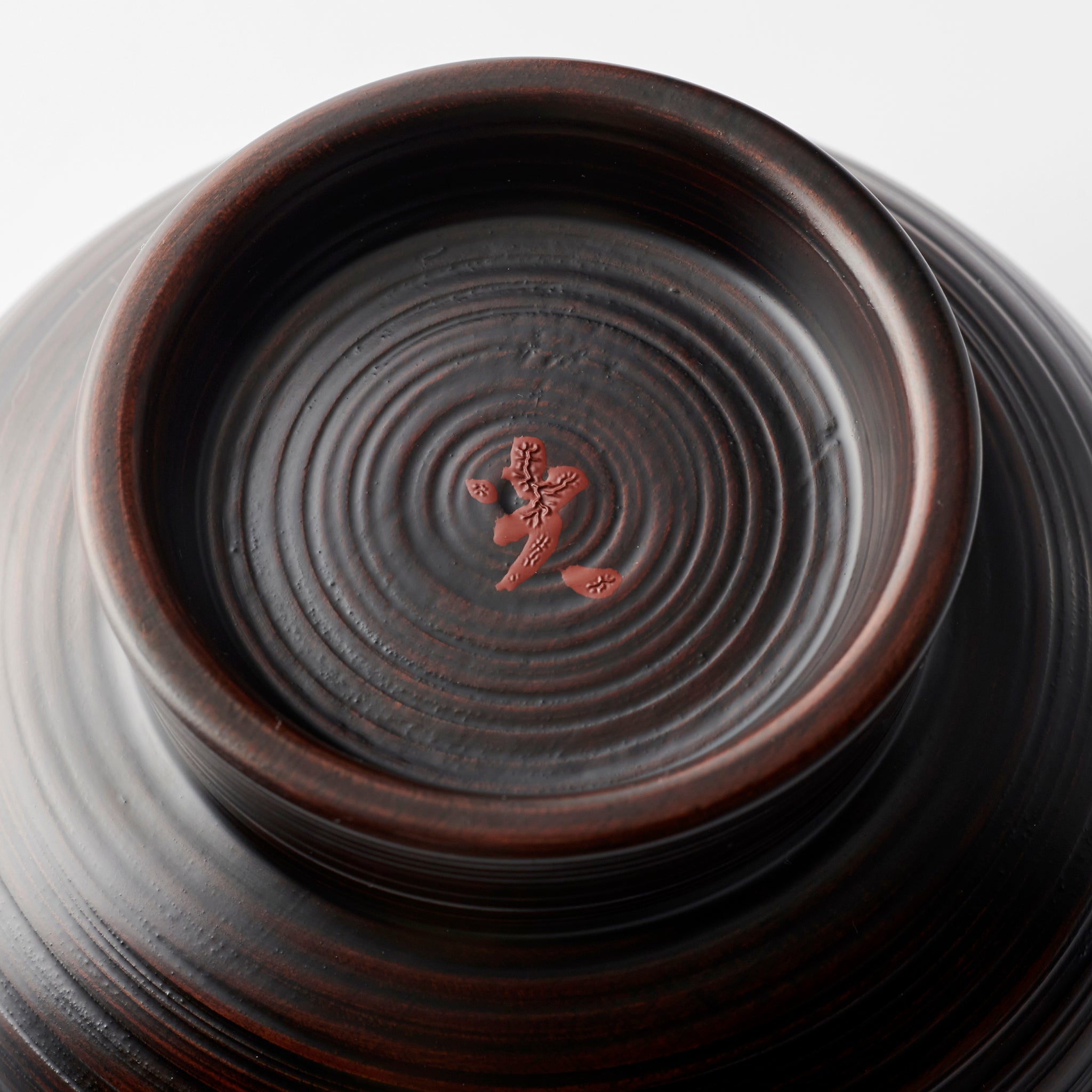 Small bowl with a tamari finish