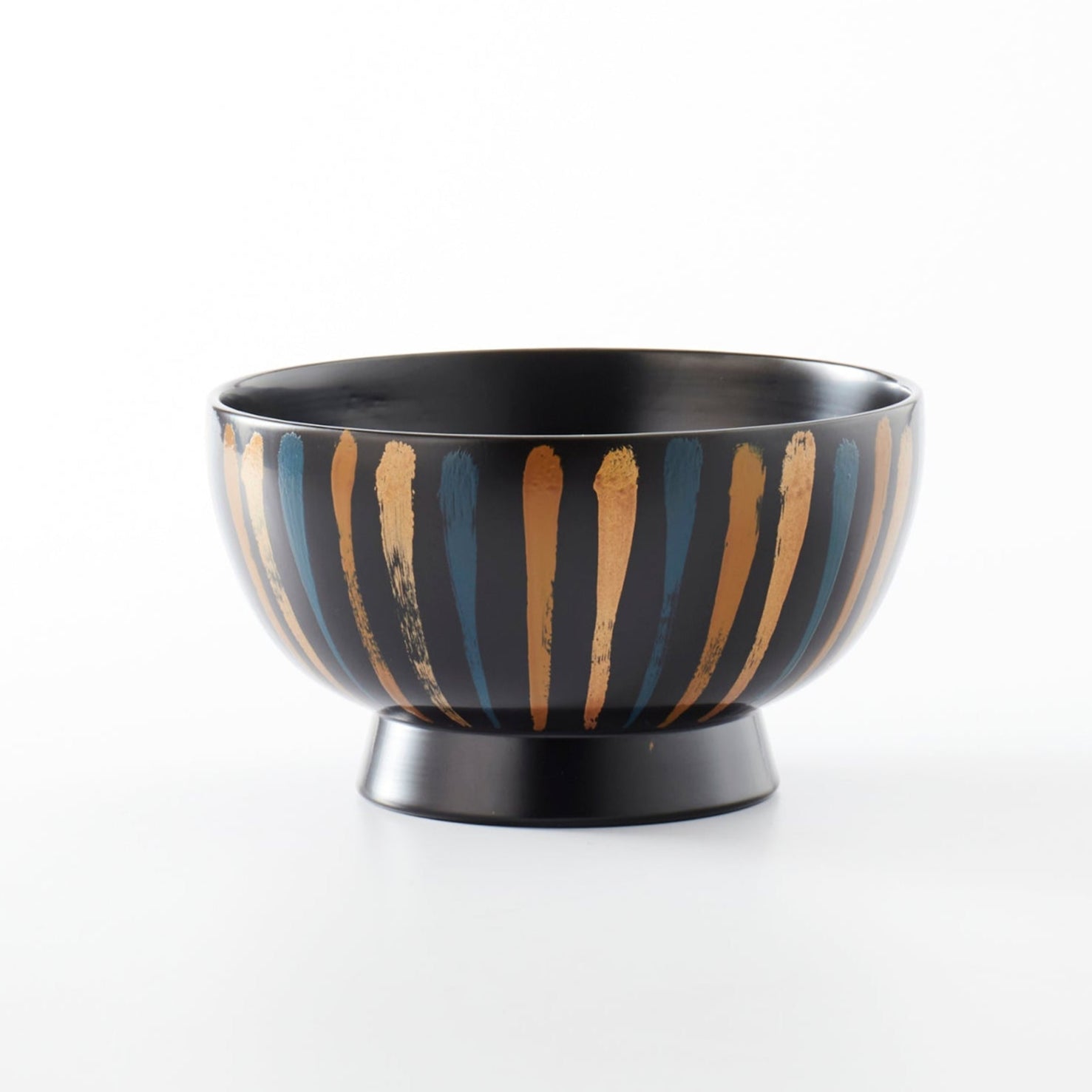 Large bowl without lid, lacquer painting B