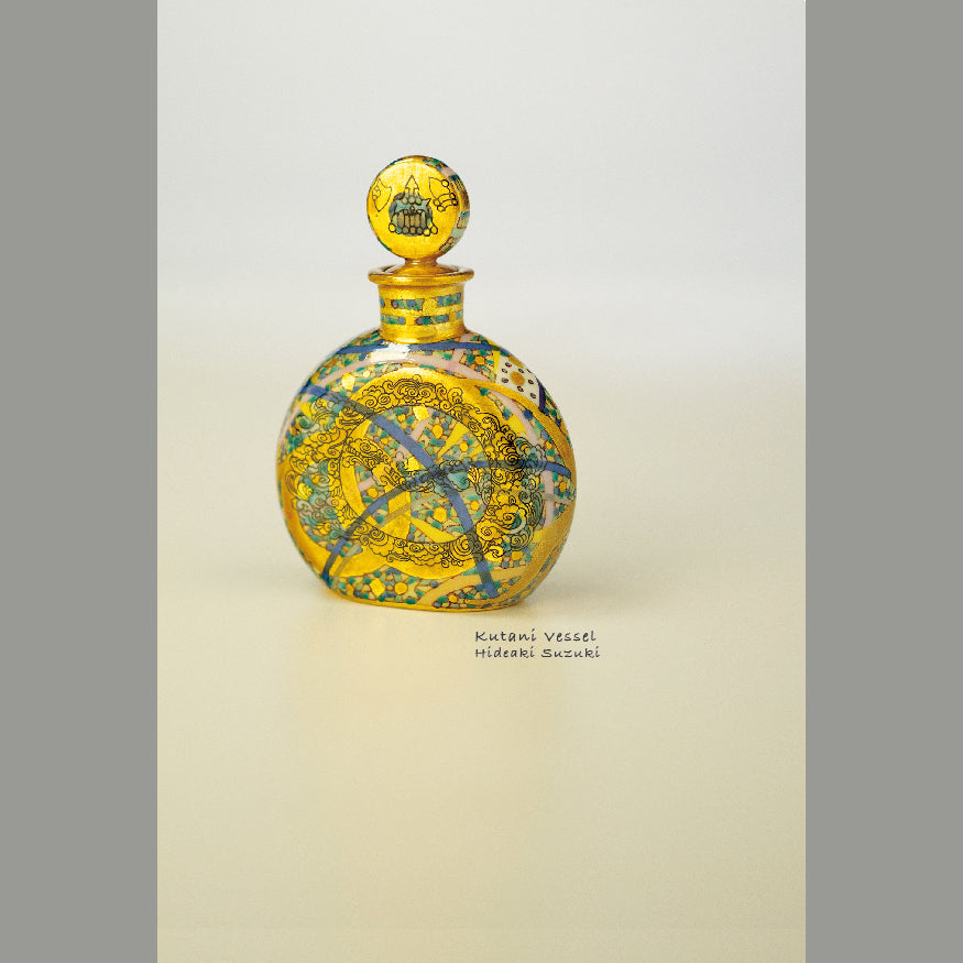鈴木秀昭展「KUTANI VESSEL」の案内DM（六本木 courage de vivre、2024年7月6日〜7月14日）
