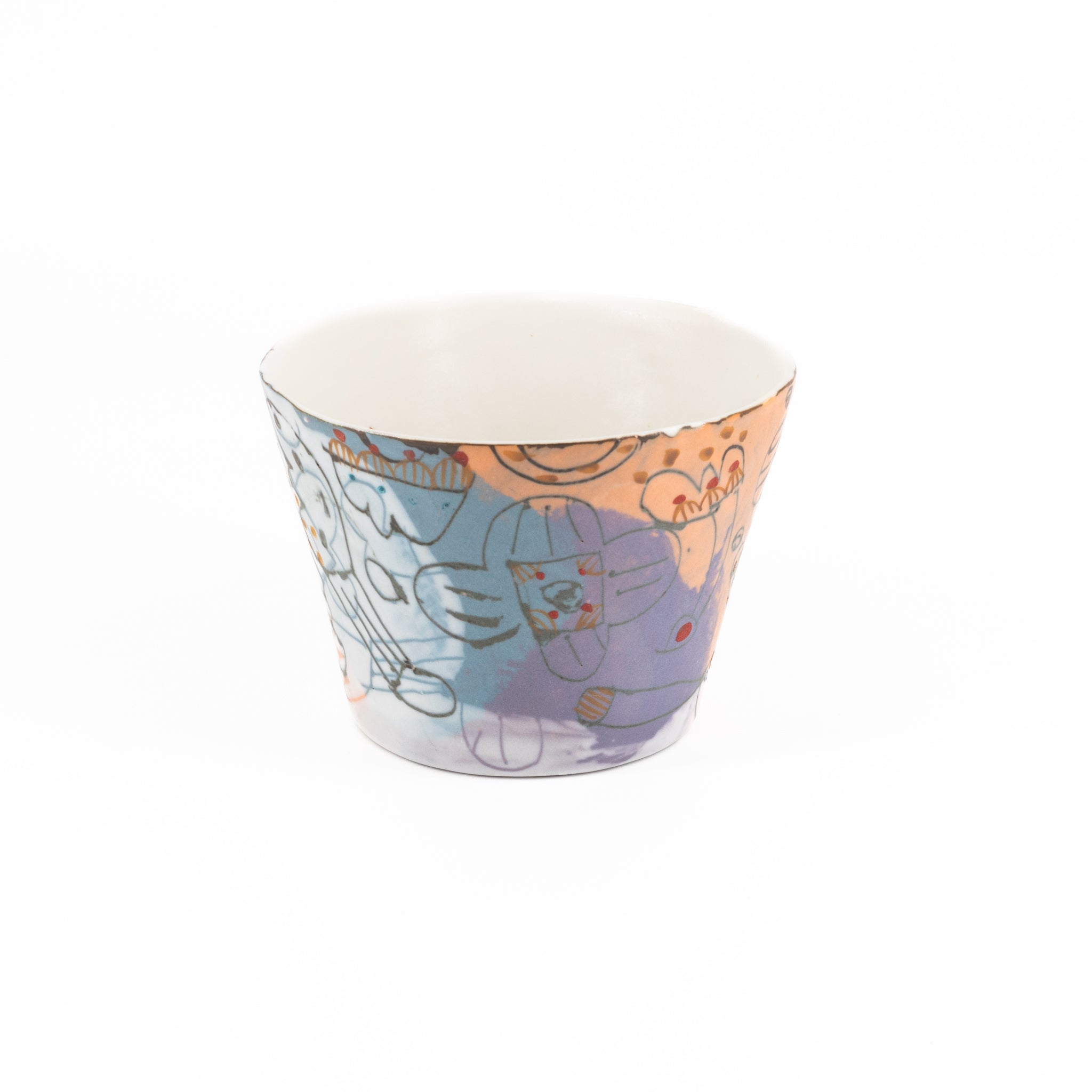 Colorful small cup A