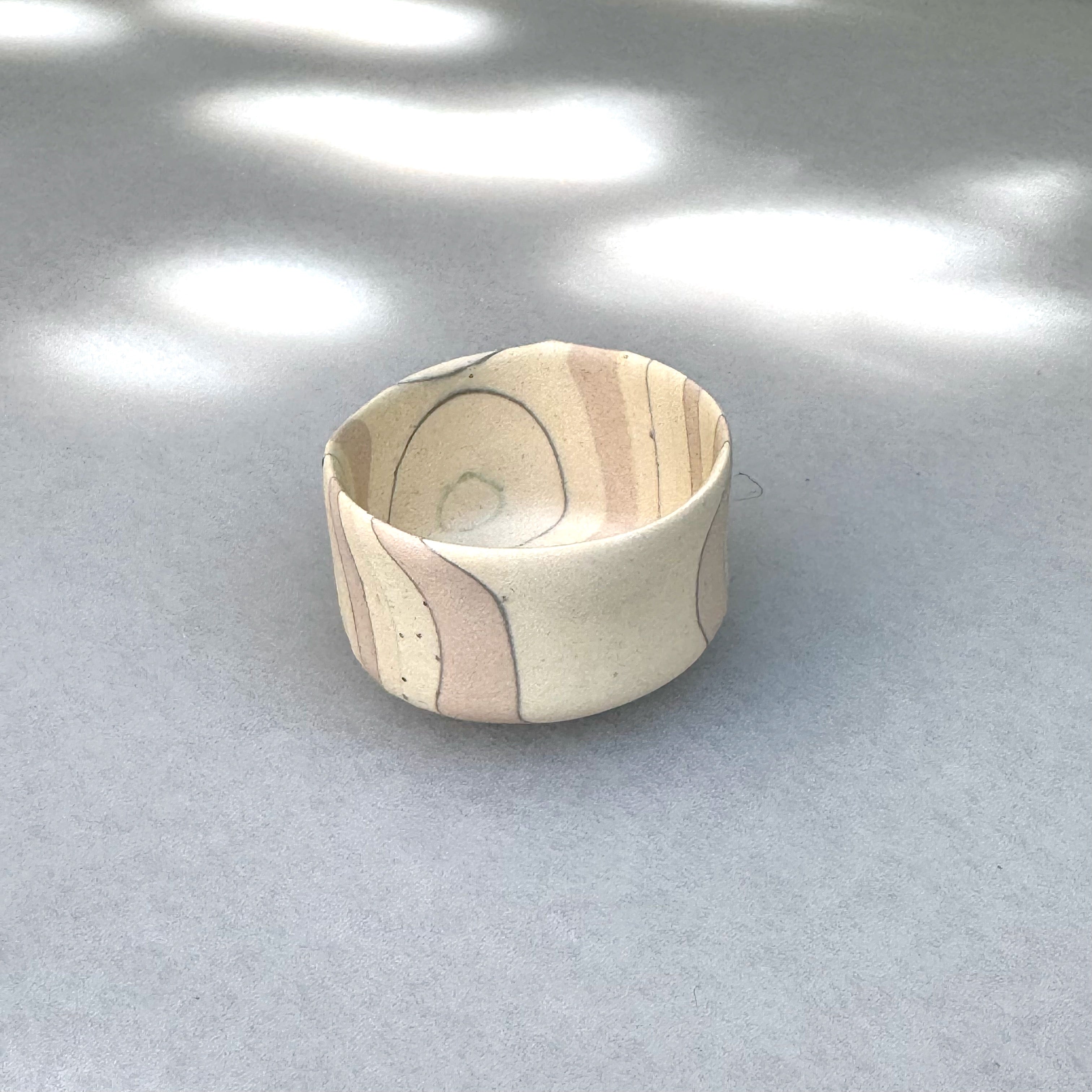 積層刳貫手 ぐい呑
