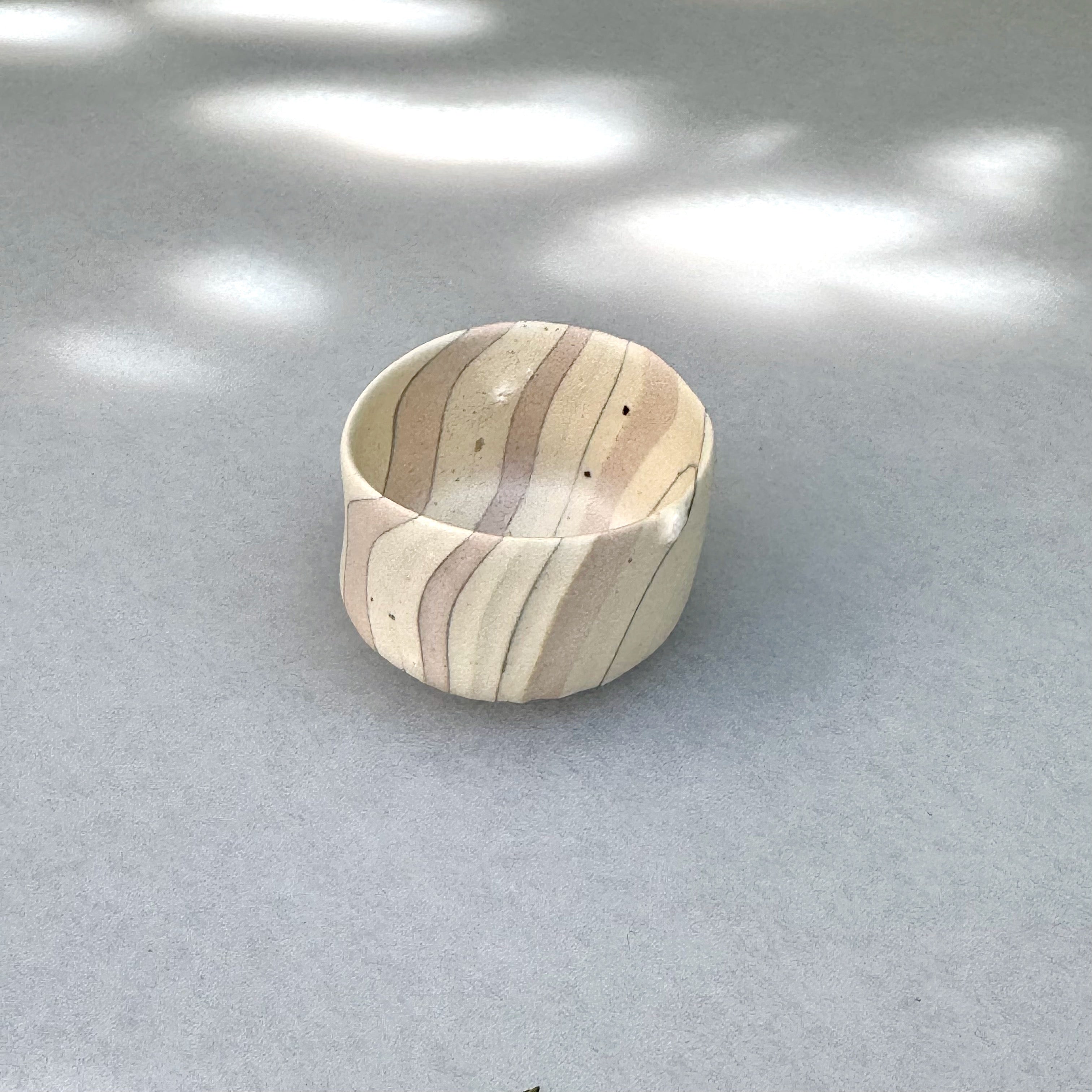 積層刳貫手 ぐい呑