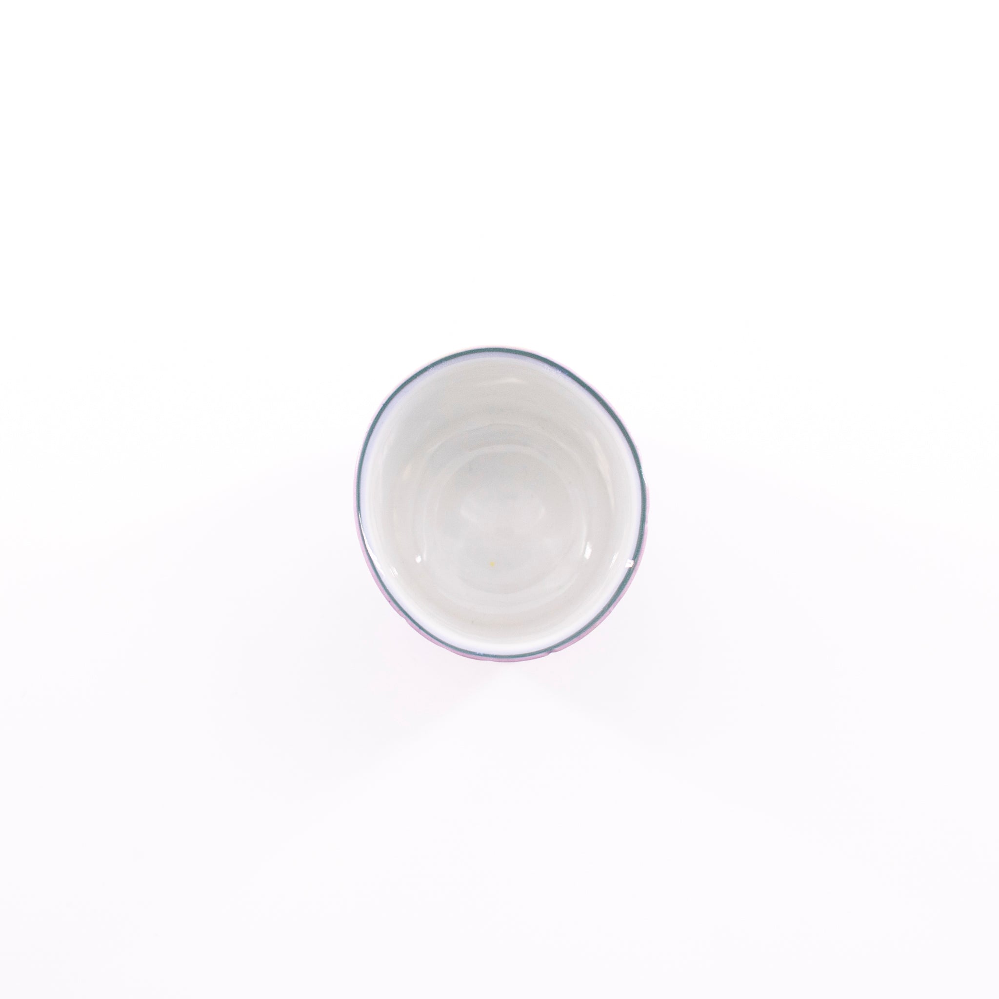 Laminated colored porcelain sake cup B