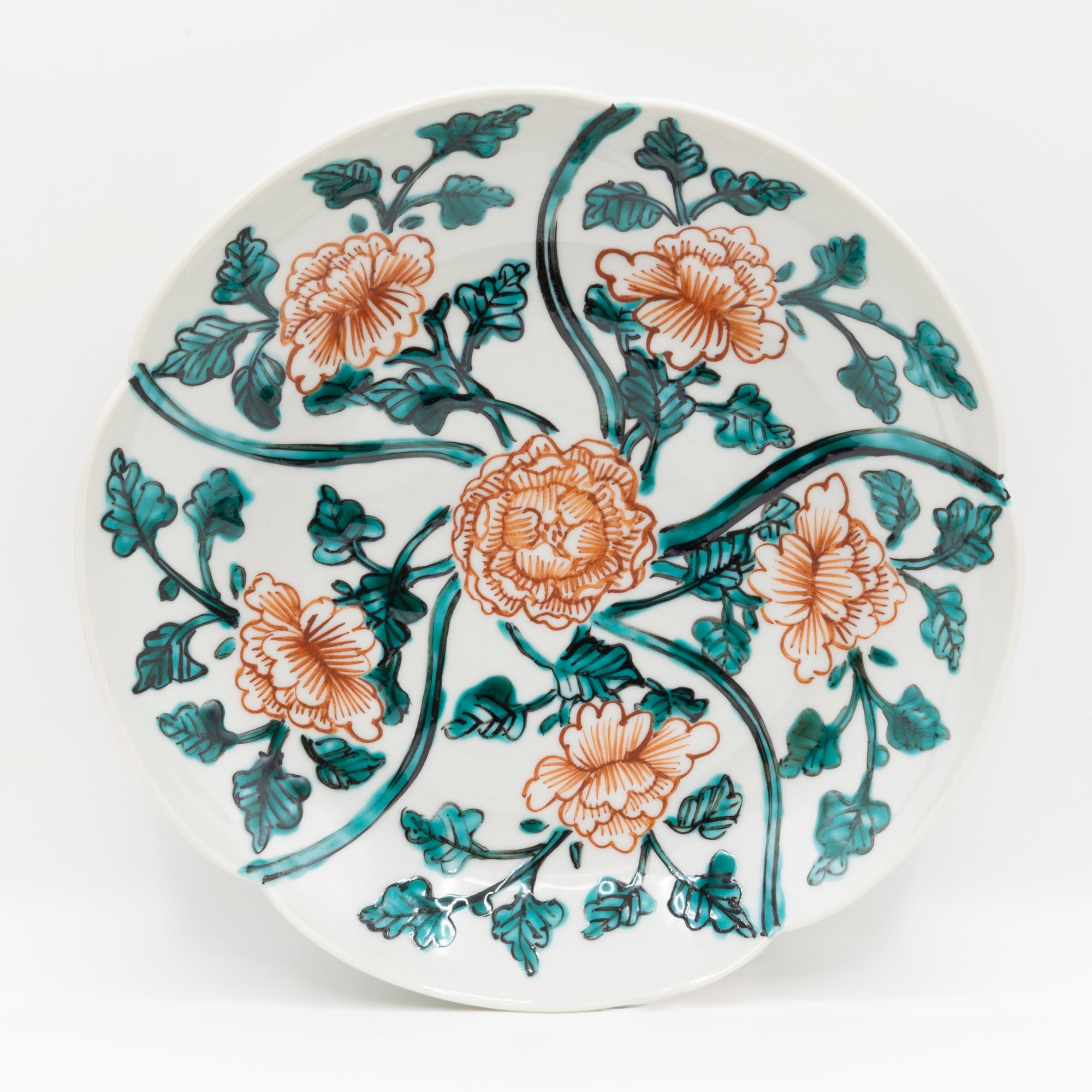 Twisted Flower Wreath 7-inch Plate