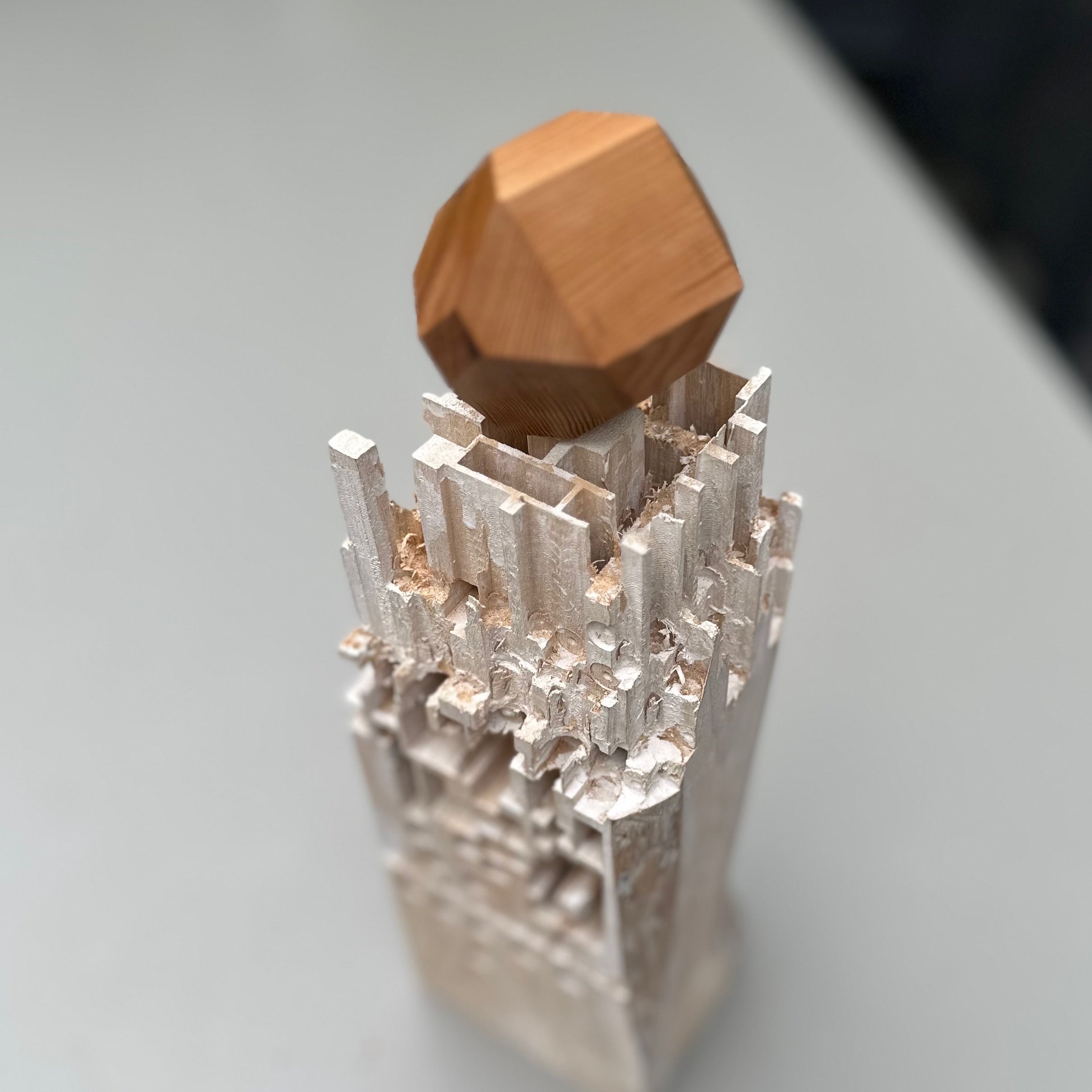 ビル型のオブジェ