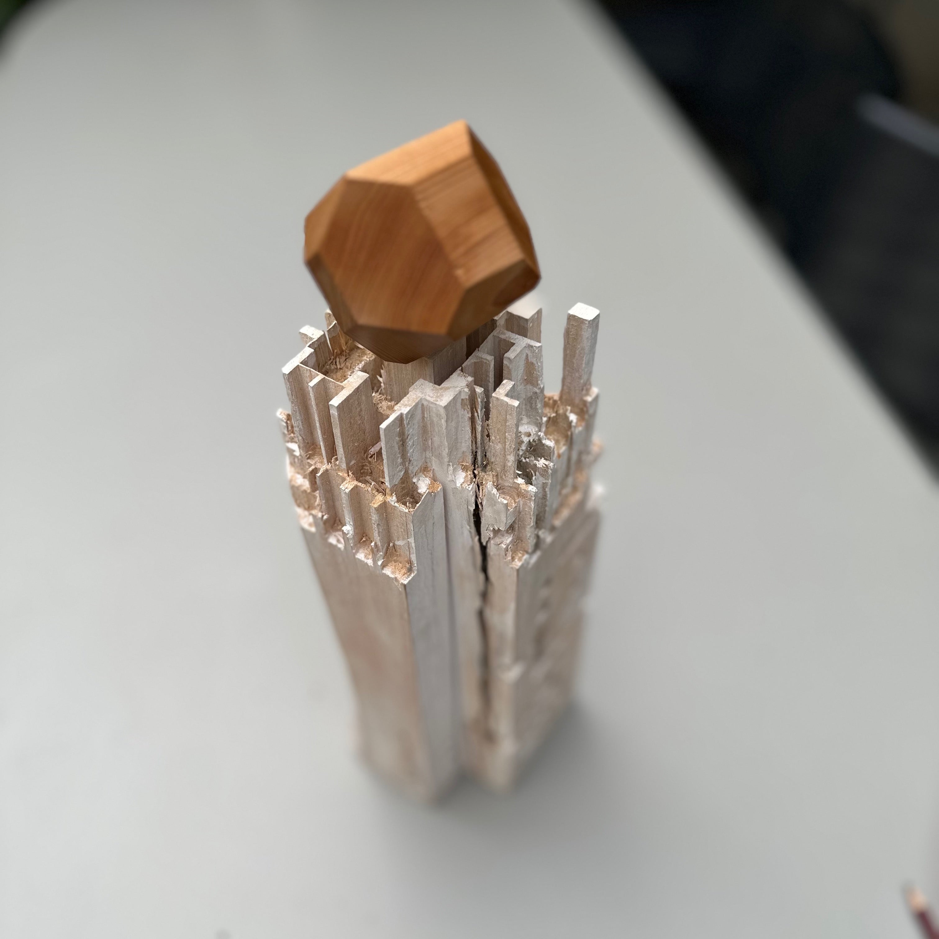 ビル型のオブジェ