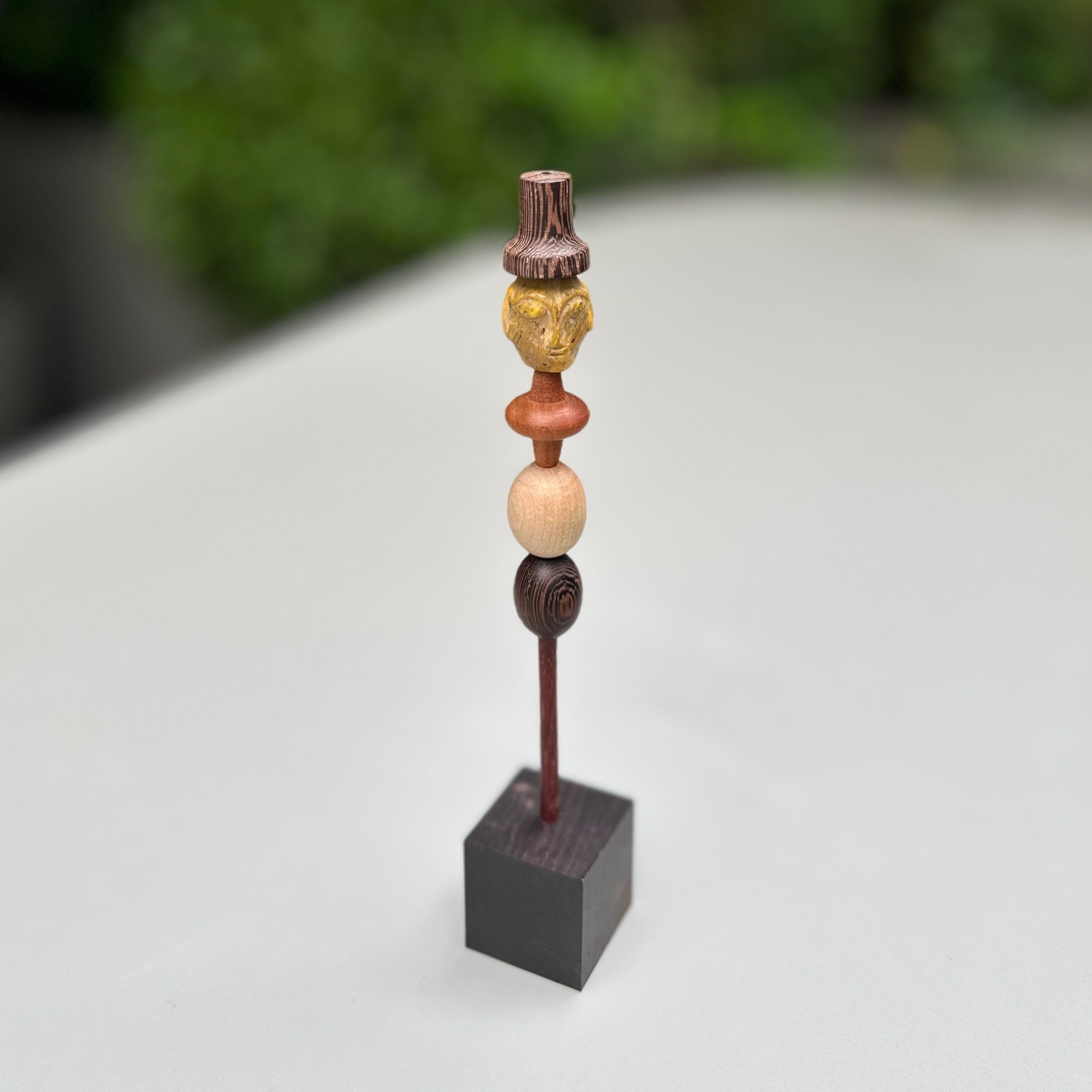 フェイスビーズのオブジェ