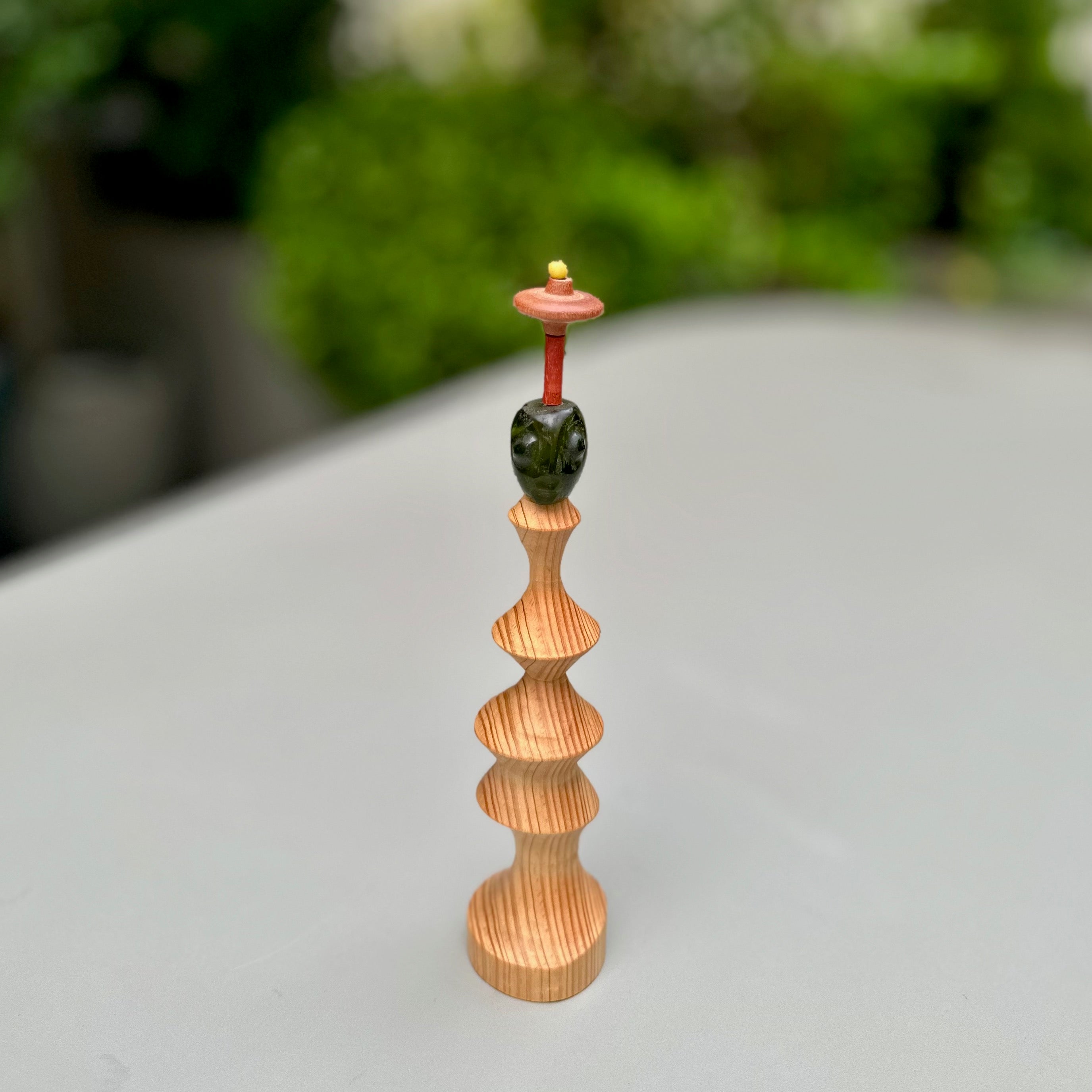 フェイスビーズのオブジェ