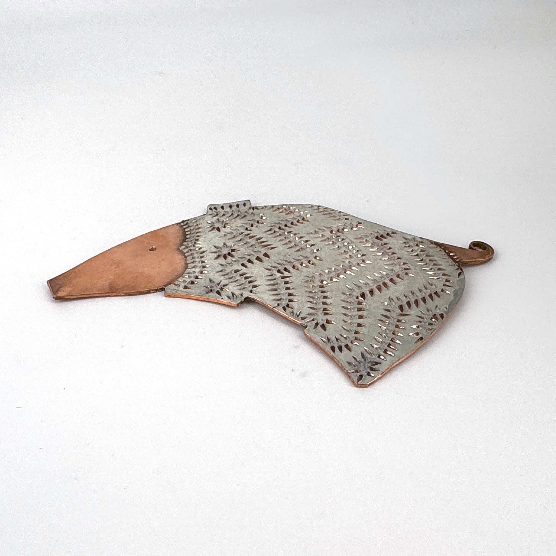 イキモノケモノ（銅・錫）