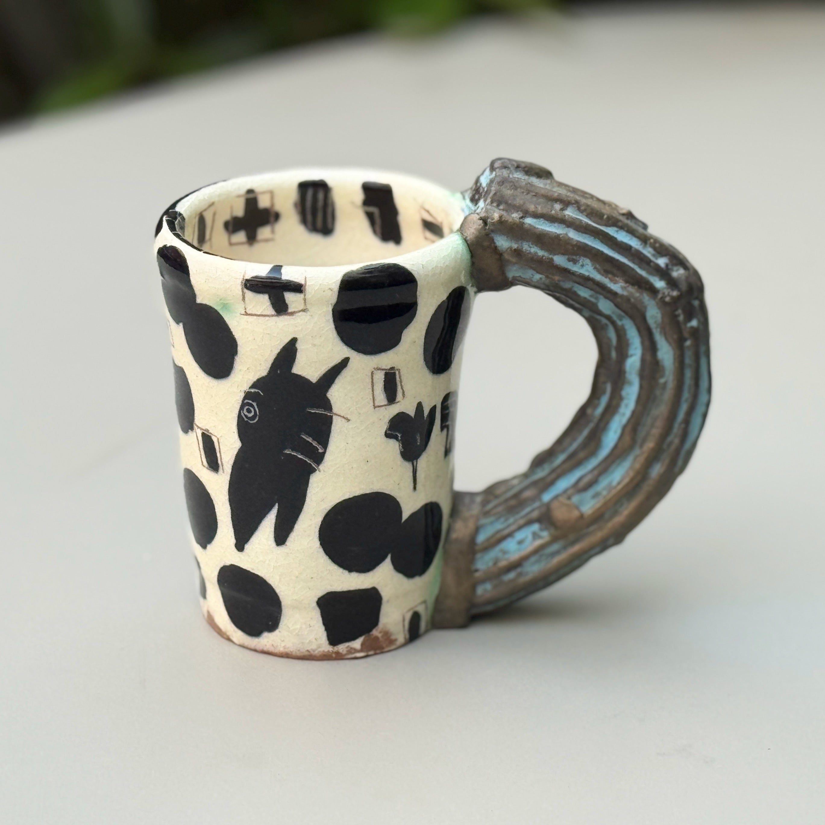 色メタふとうでマグ ブルー