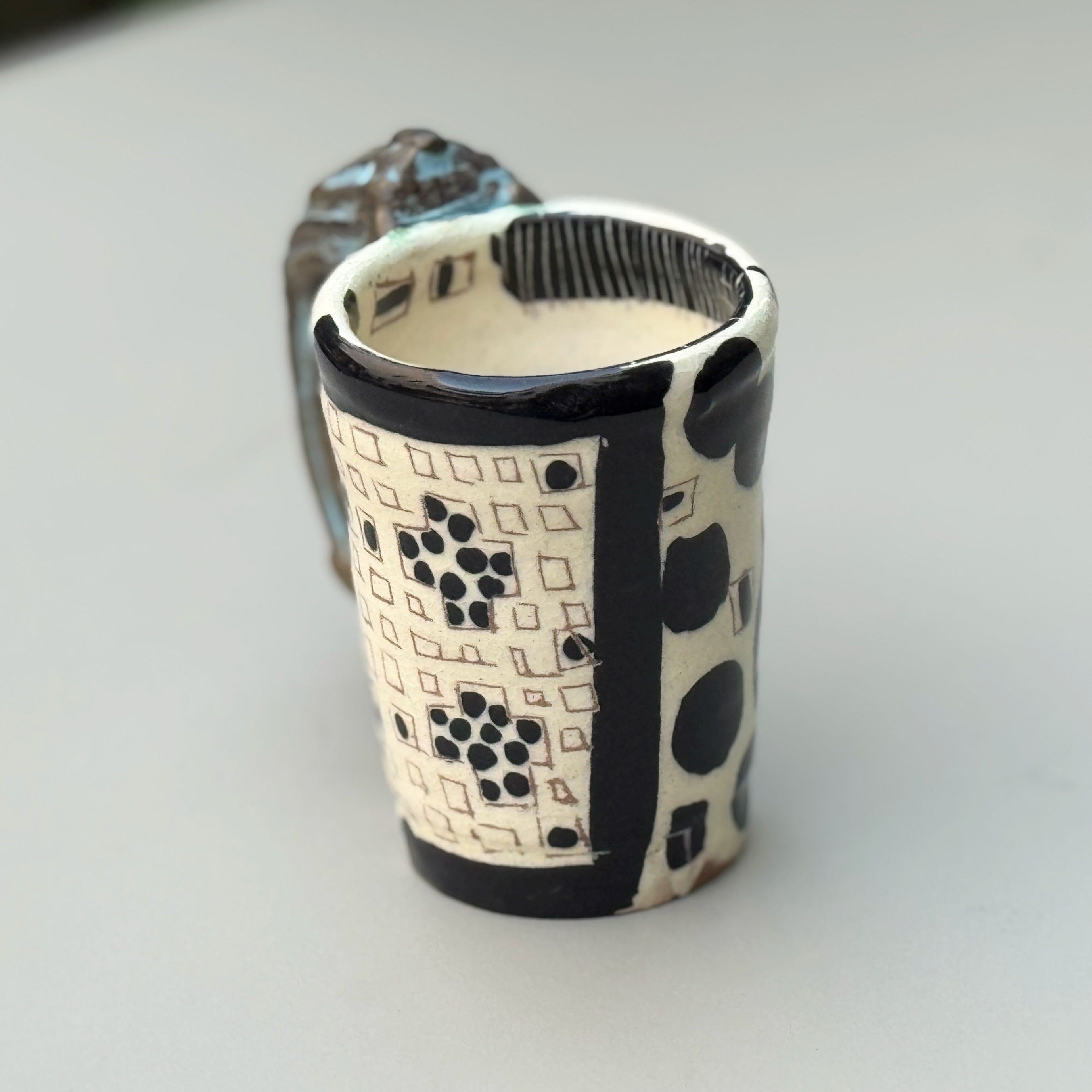 色メタふとうでマグ ブルー