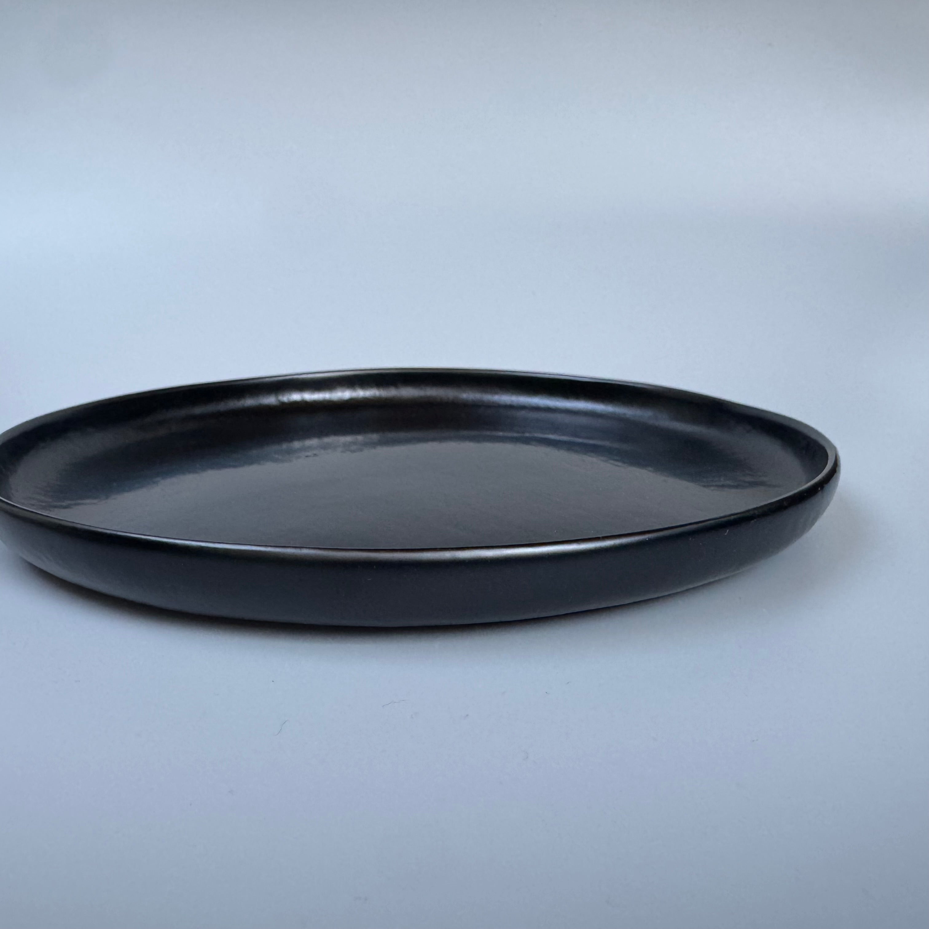 65A_丸皿 黒
