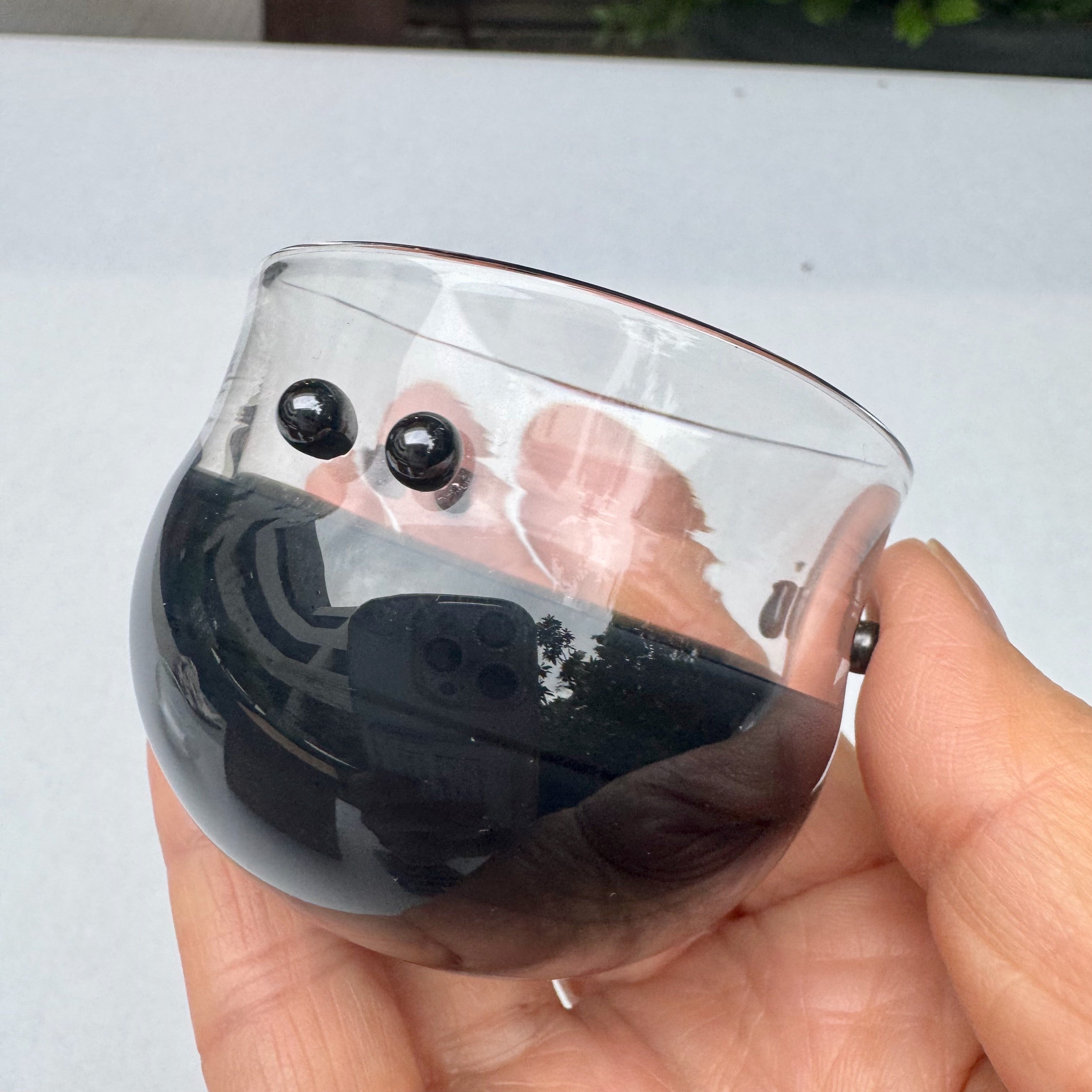 ポチ黒ぐいのみ