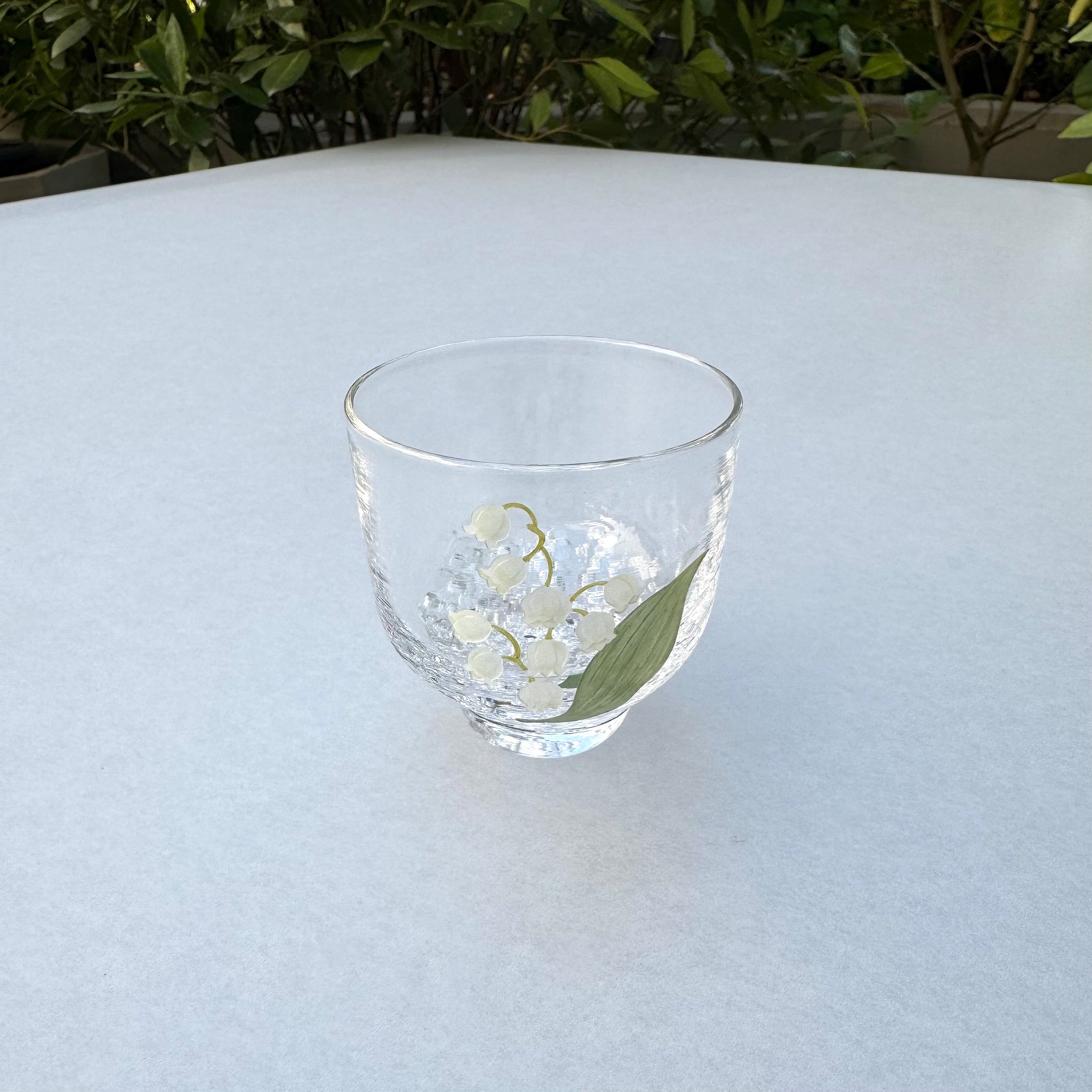 42_Lily of the Valley Sake Cup