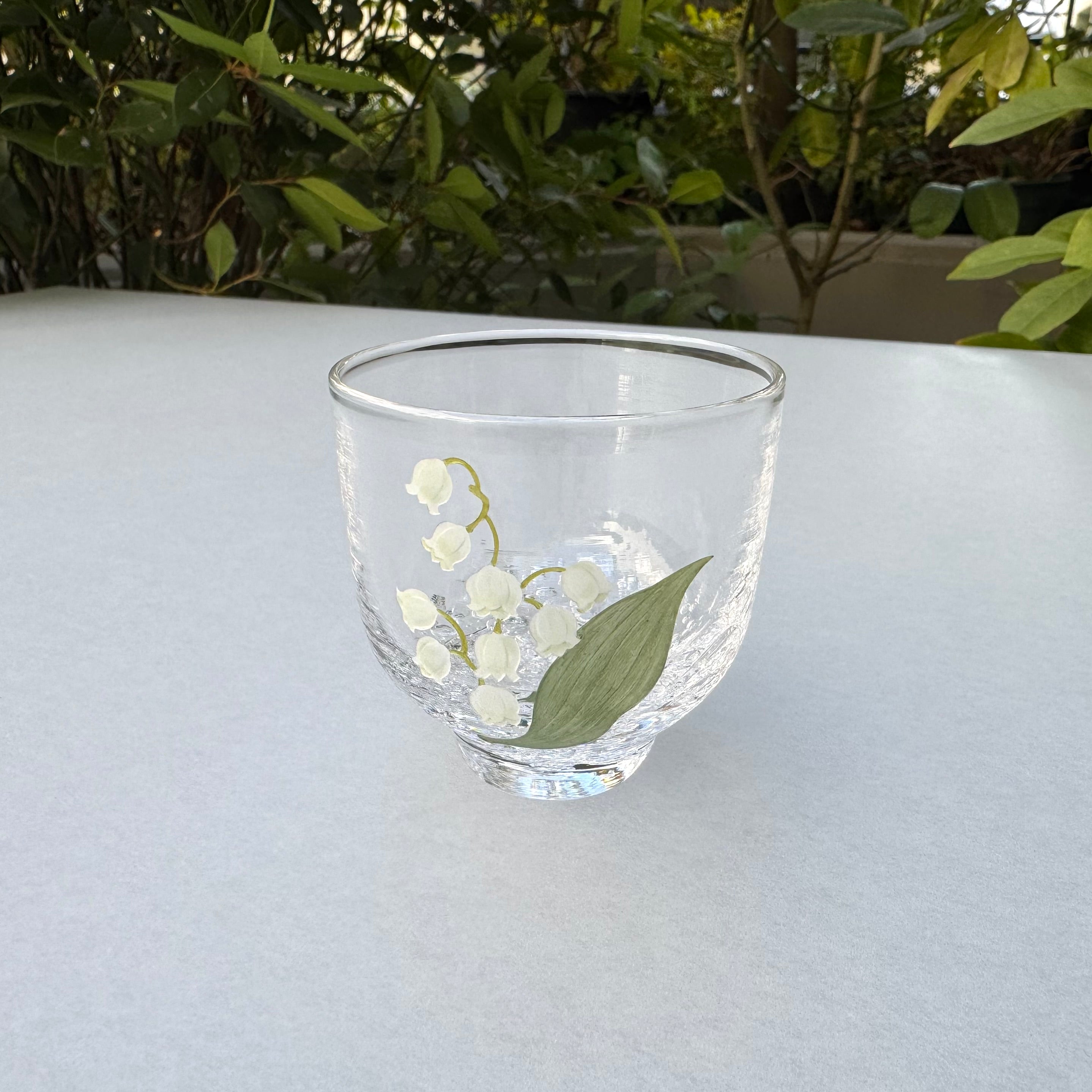 42_Lily of the Valley Sake Cup
