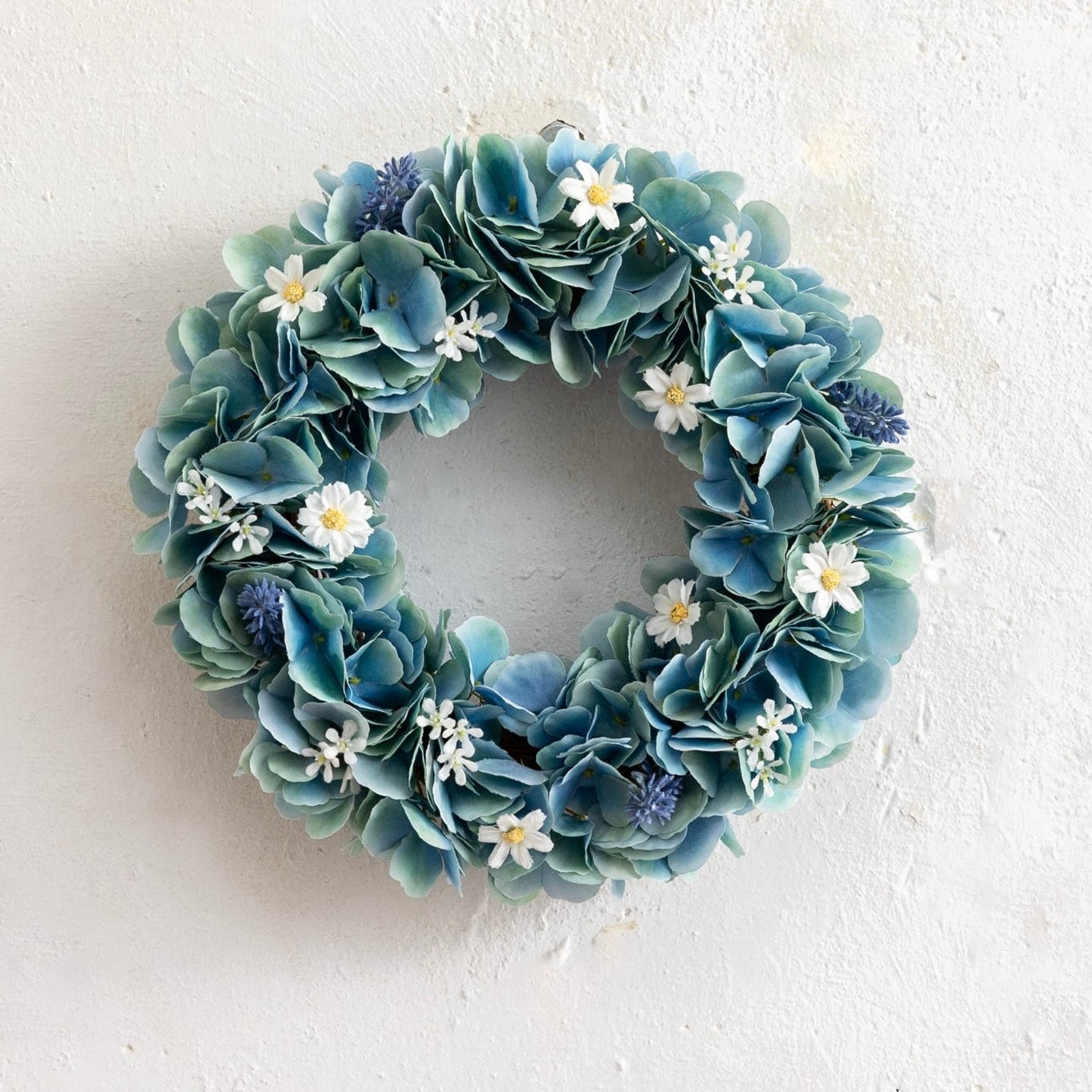 11_水色紫陽花のリース