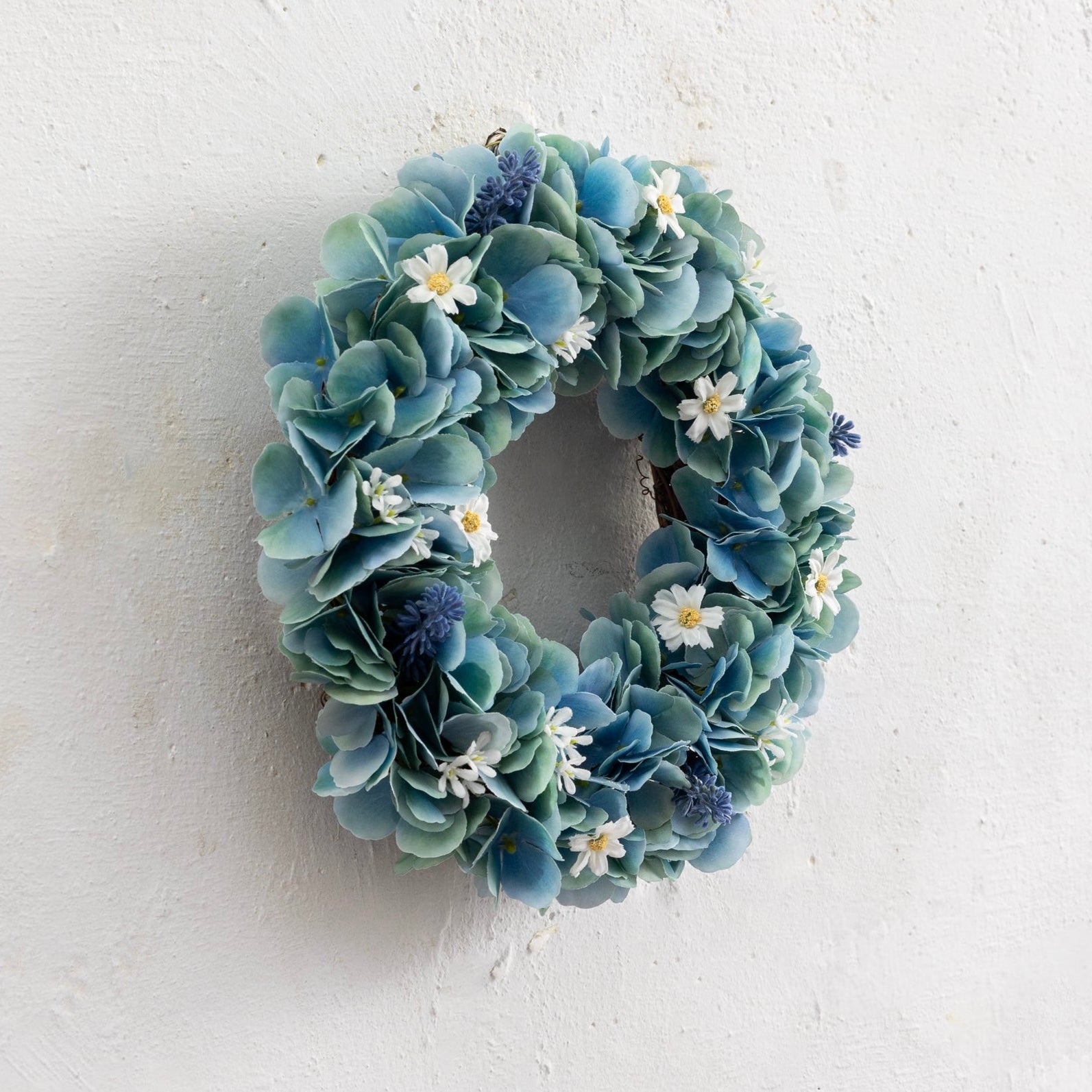 11_水色紫陽花のリース