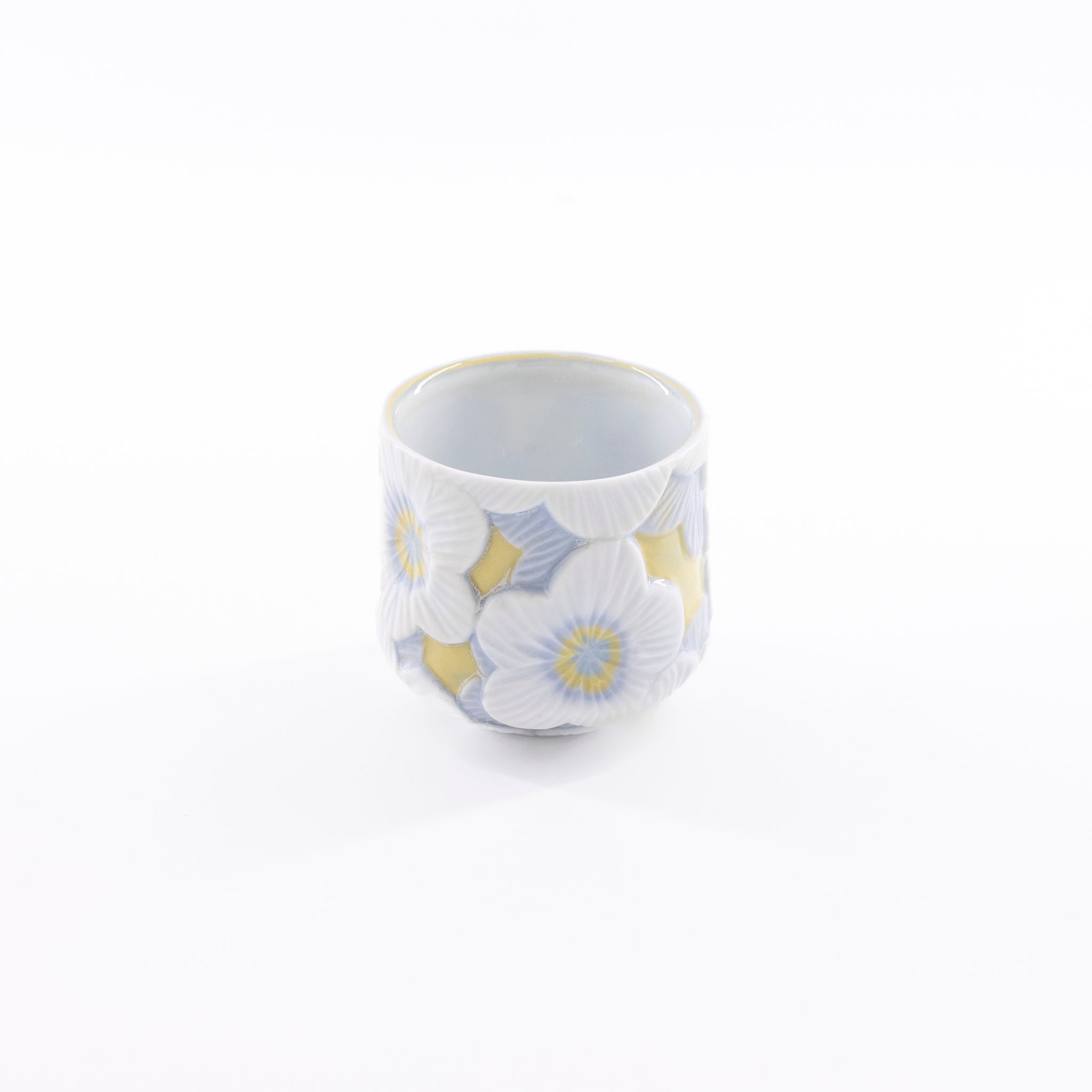 Laminated colored porcelain sake cup B