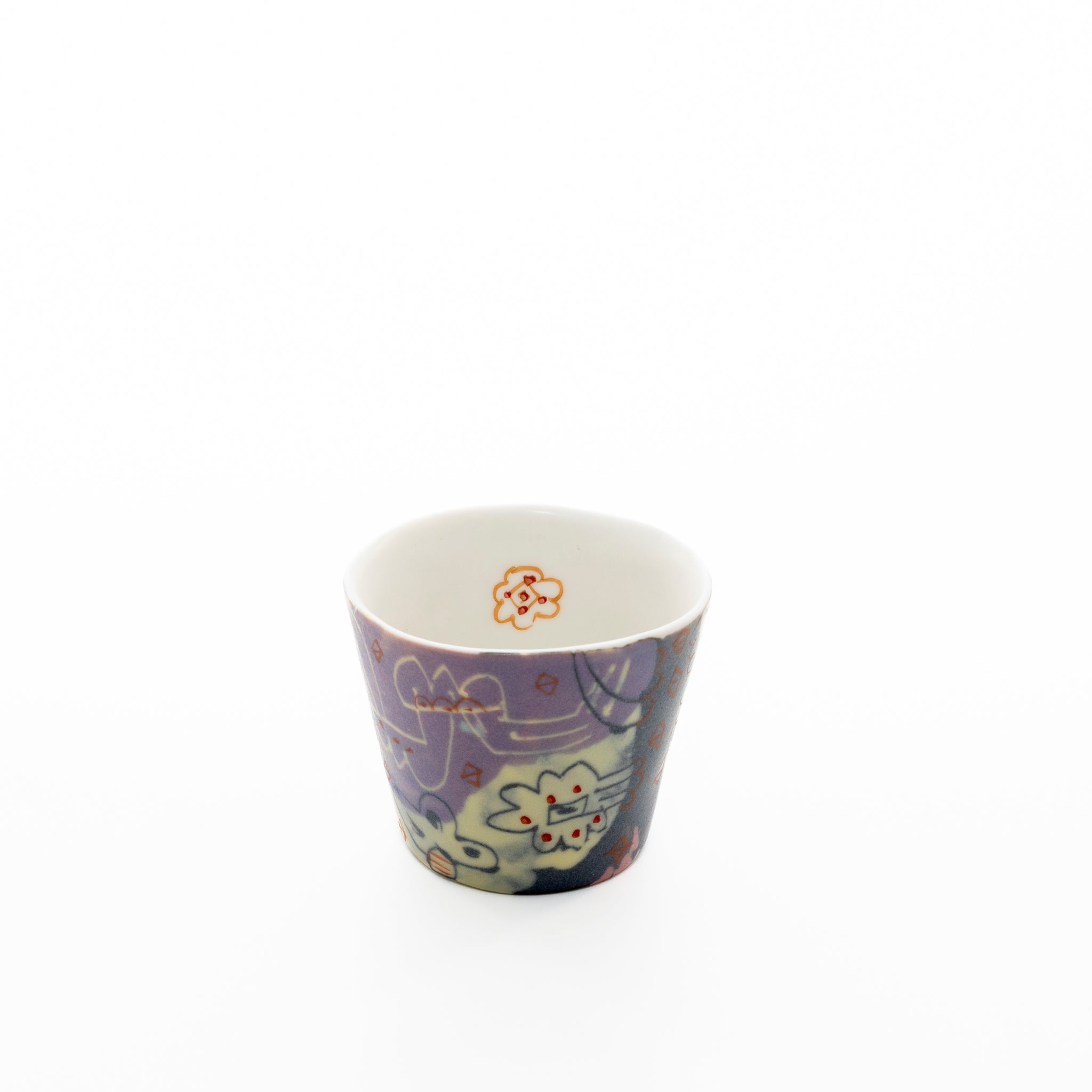 Colorful sake cup A