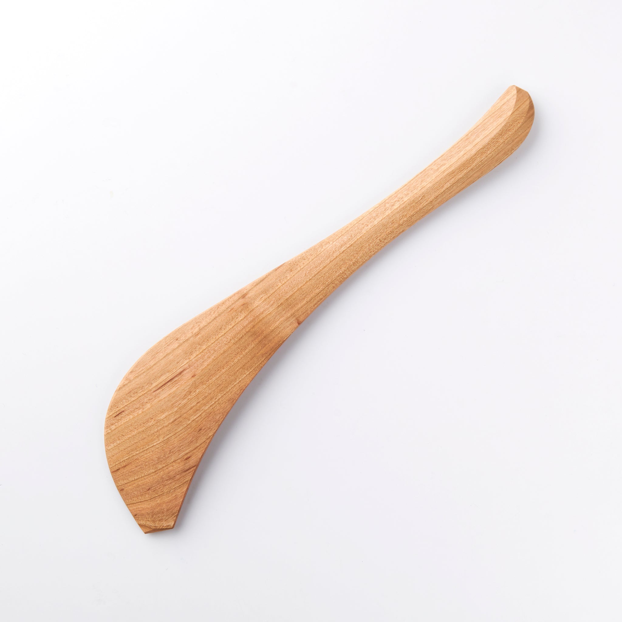 Wooden spatula, cherry blossom, right-handed