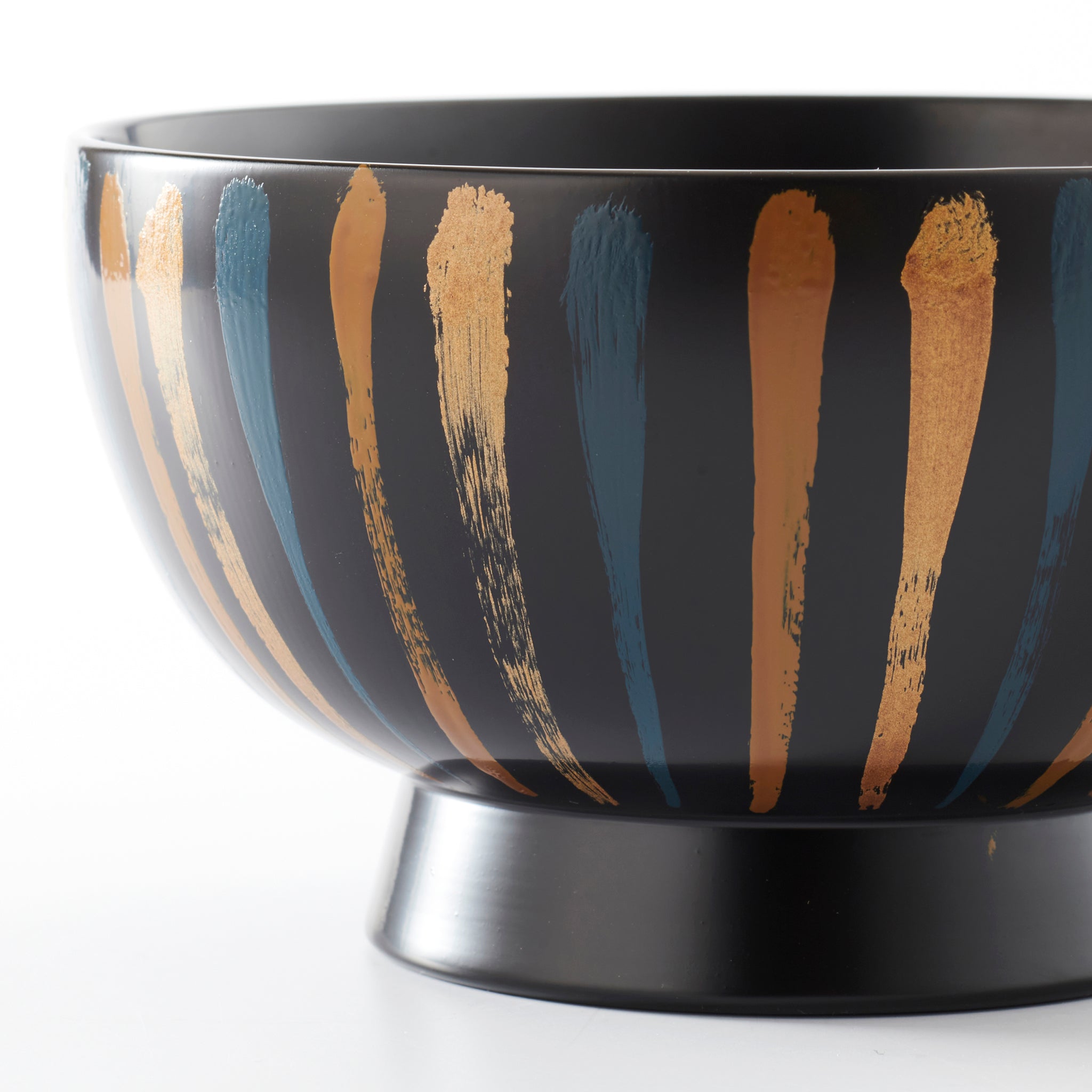 Large bowl without lid, lacquer painting B