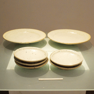 白樺ホワイト皿